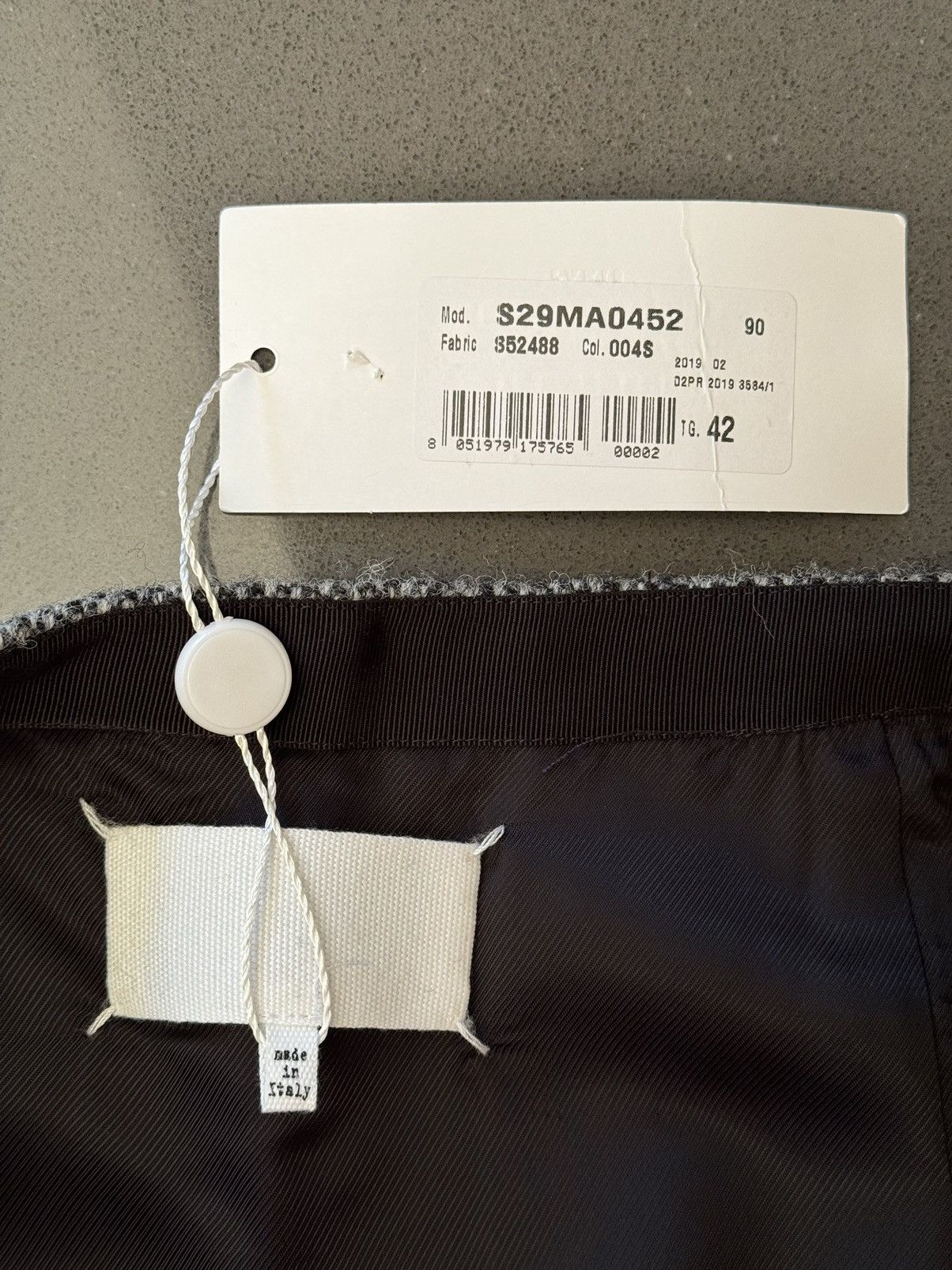 Maison Margiela MAISON MARGIELA skirt FW2019 Size 28" / US 6 / IT 42 - 6 Thumbnail