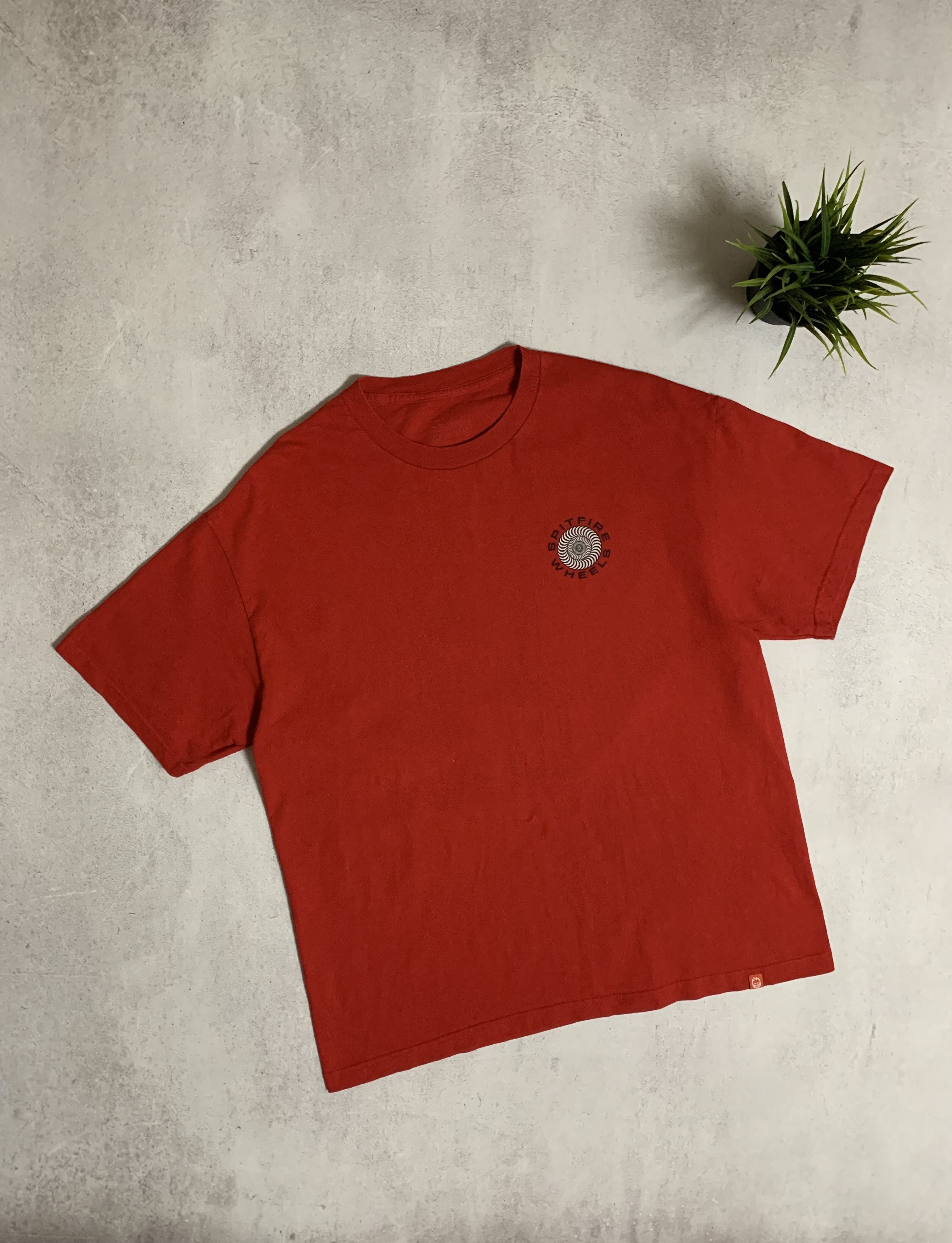 Spitfire × Vintage Vintage Spitfire T Shirt Tee Baggy Big Logo Skate 90s Size US XL / EU 56 / 4 - 4 Thumbnail