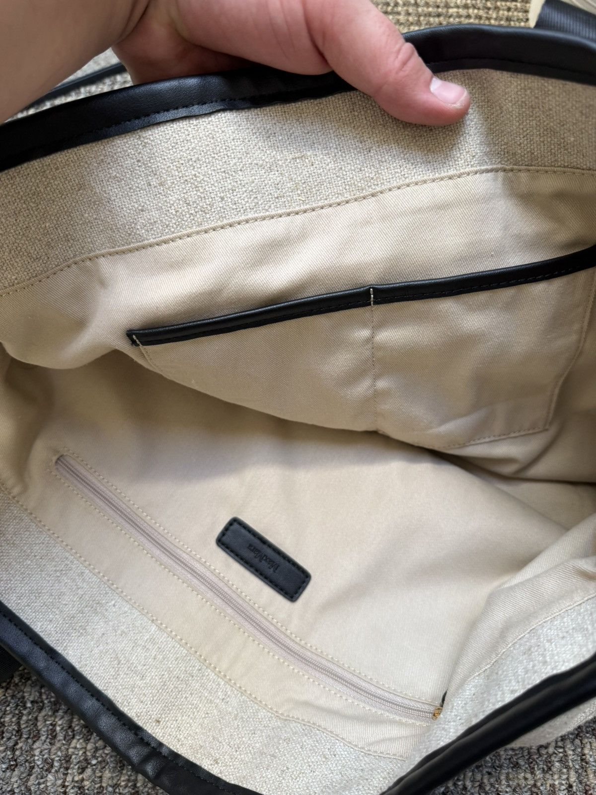 Max Mara Max Mara Canvas Tote Bag Women Size ONE SIZE - 11 Thumbnail