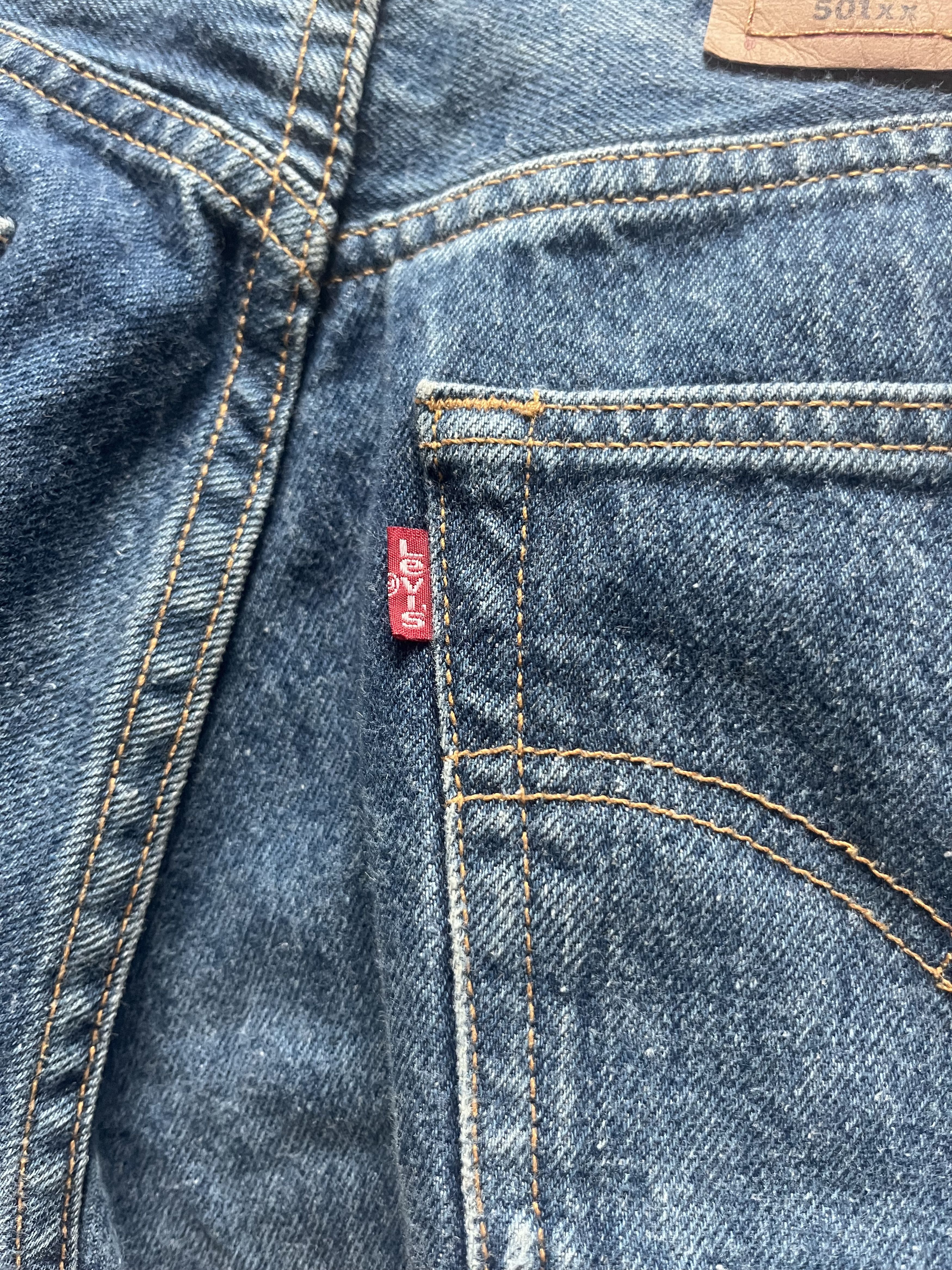 Levi's Vintage Levi’s 501XX Made USA 1997 – 555 Valencia Street Size US 29 - 3 Thumbnail