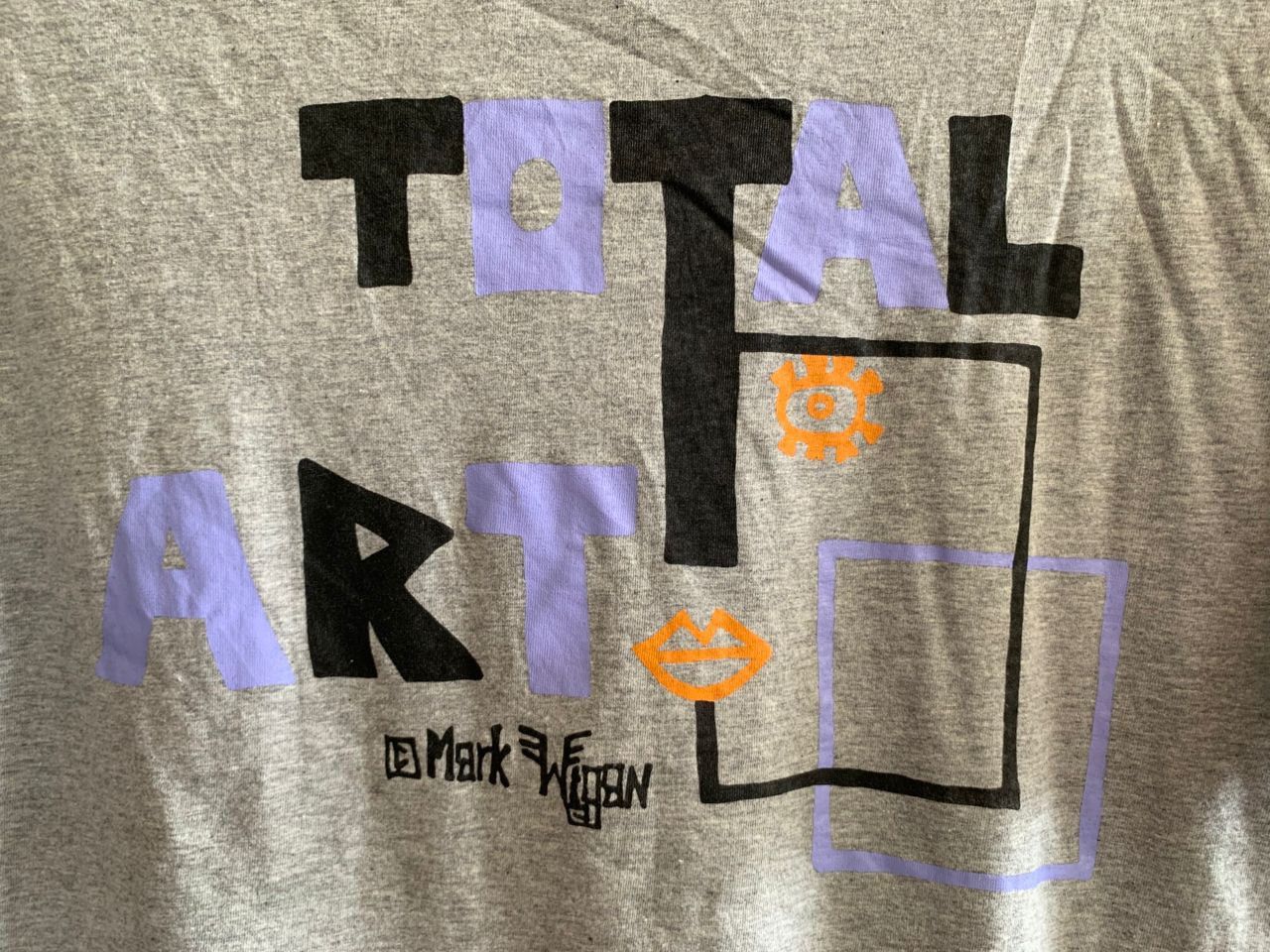 Vintage VINTAGE 90s MARK WIGAN POP ART T-SHIRT PUNK Size US L / EU 52-54 / 3 - 7 Thumbnail