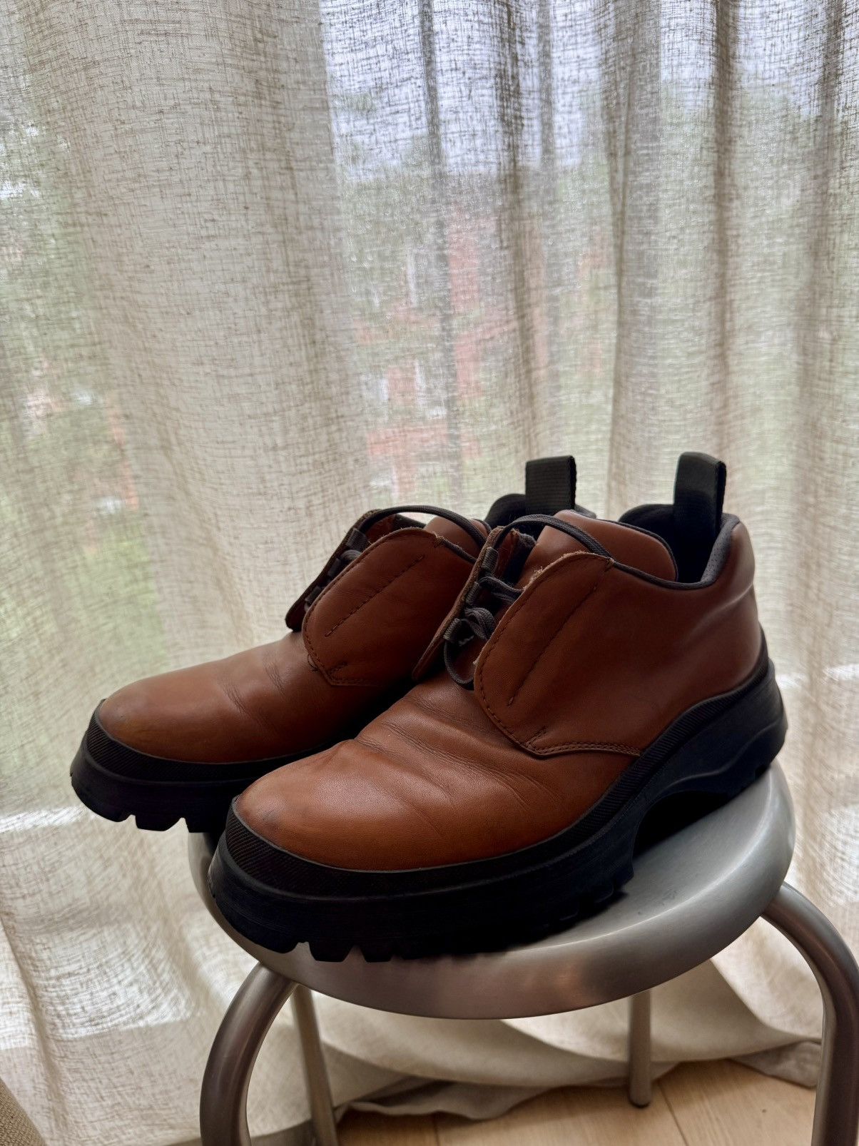 Prada × Vintage Early 2000’s Prada Chunky Shoes Size US 9 / EU 42 - 2 Thumbnail