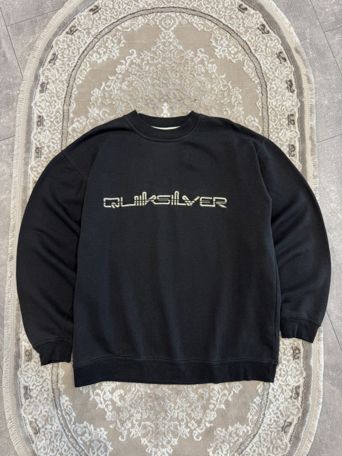 Quicksilver Vintage Quicksilver Boxy Sweatshirt Size US L / EU 52-54 / 3 - 1 Thumbnail
