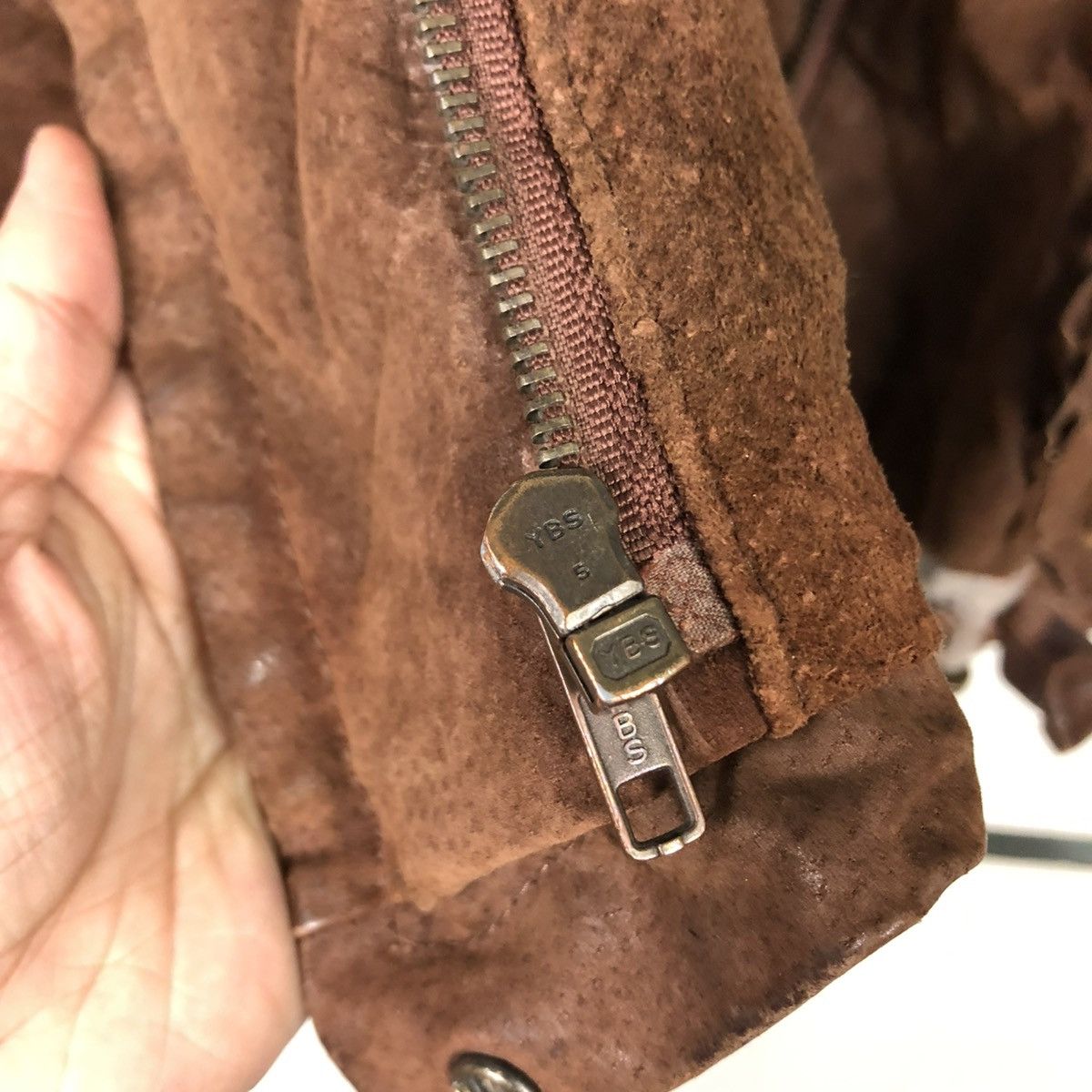 Vintage 🔥VINTAGE LEATHER JACKET HUNTING G-III MINK FUR HOODIE Size US M / EU 48-50 / 2 - 20 Thumbnail