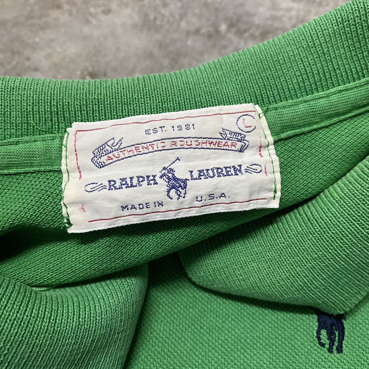 Ralph Lauren VINTAGE POLO RALPH LAUREN POLOS MADE IN USA Size US L / EU 52-54 / 3 - 3 Thumbnail