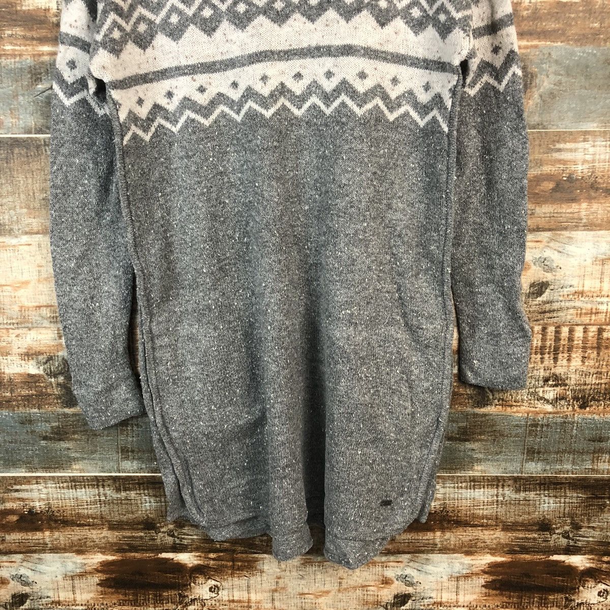 Homespun Knitwear DL Roxy Gray Knitwear #C734 Size S / US 4 / IT 40 - 6 Thumbnail