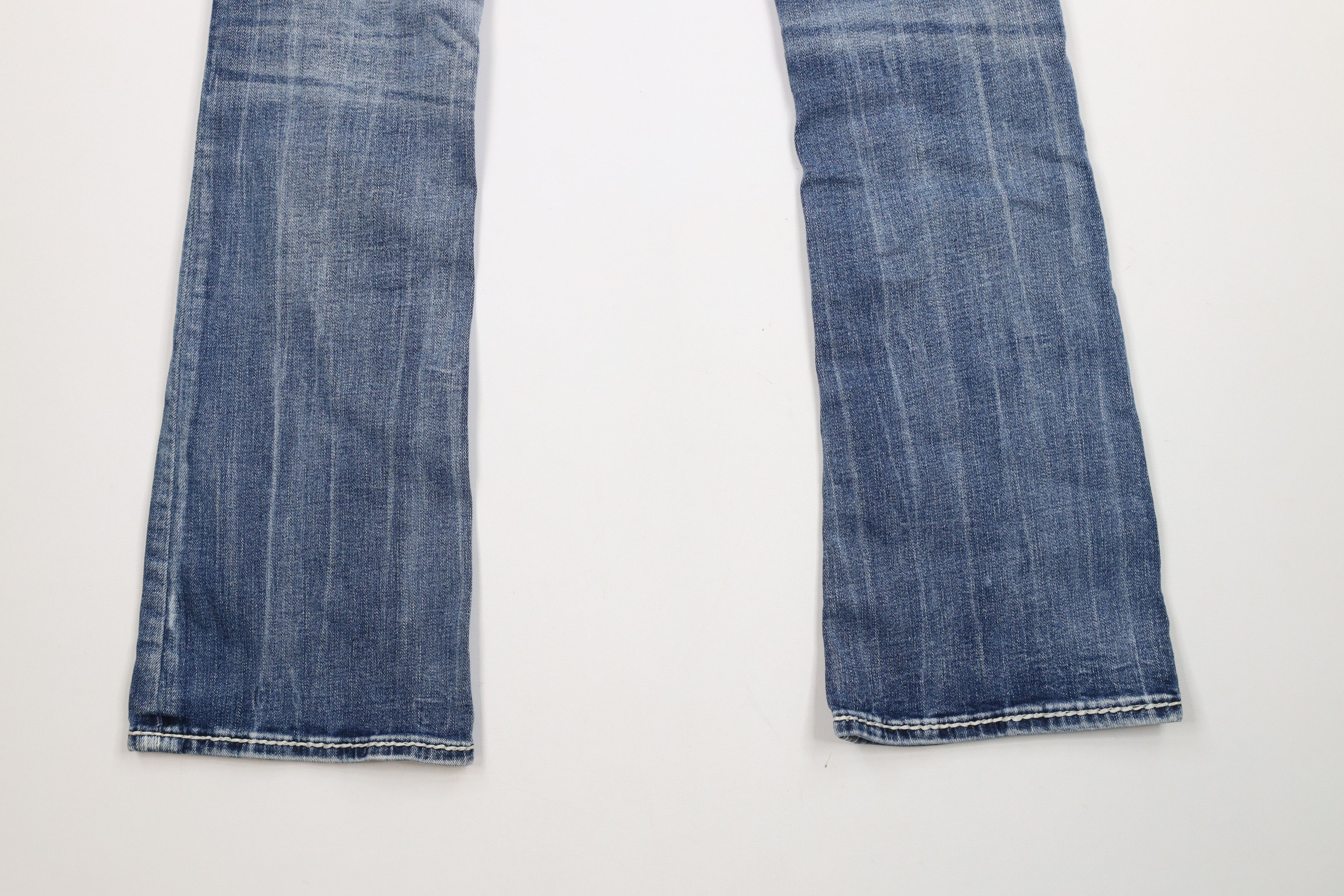 Rock Revival × Vintage Rock Revival Thick Stitch Yui Bootcut Jeweled Denim Jeans Size 26" / US 2 / IT 38 - 13 Thumbnail