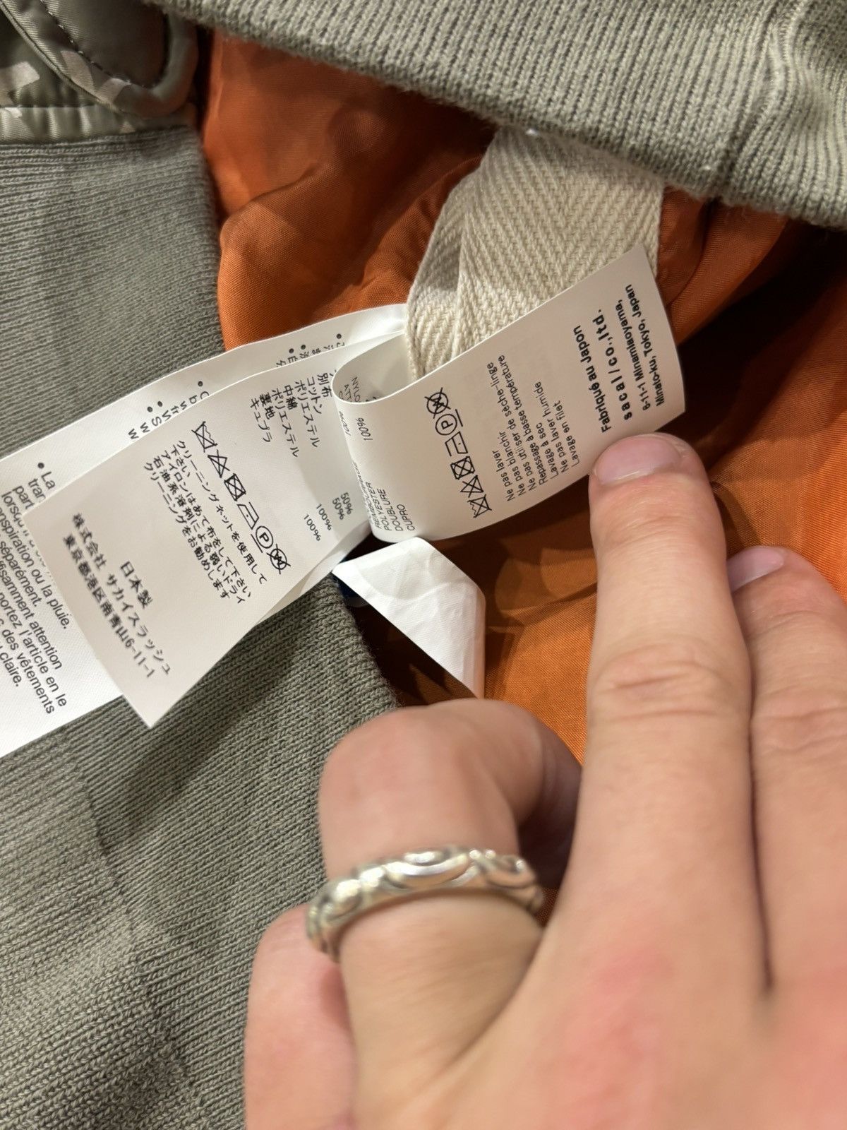Sacai Sacai Eric Haze Bomber Jacket Size US L / EU 52-54 / 3 - 5 Thumbnail