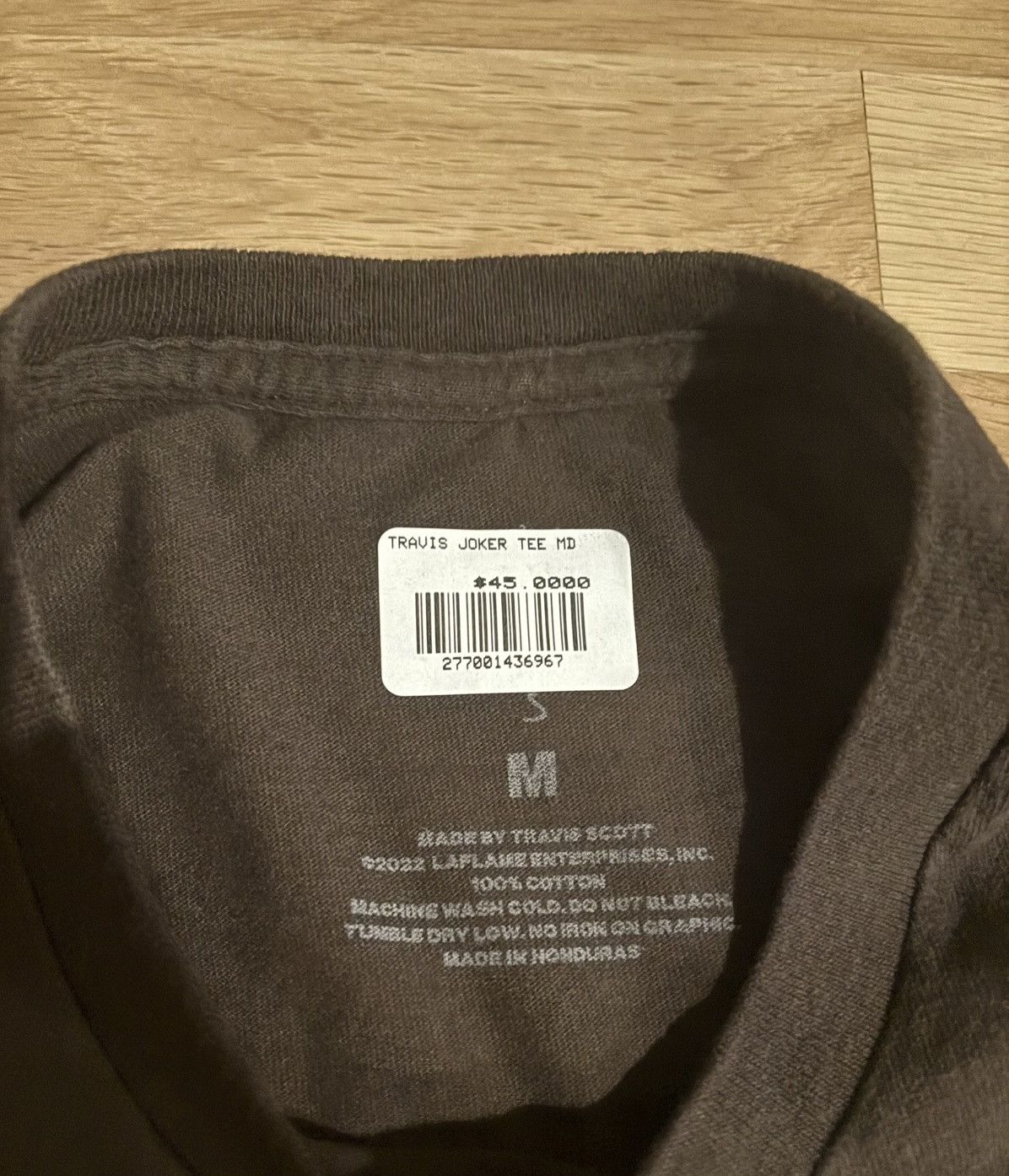 Travis Scott Travis Scott Cactus Jack Joker Las Vegas Road to Utopia Tee Size US M / EU 48-50 / 2 - 4 Thumbnail