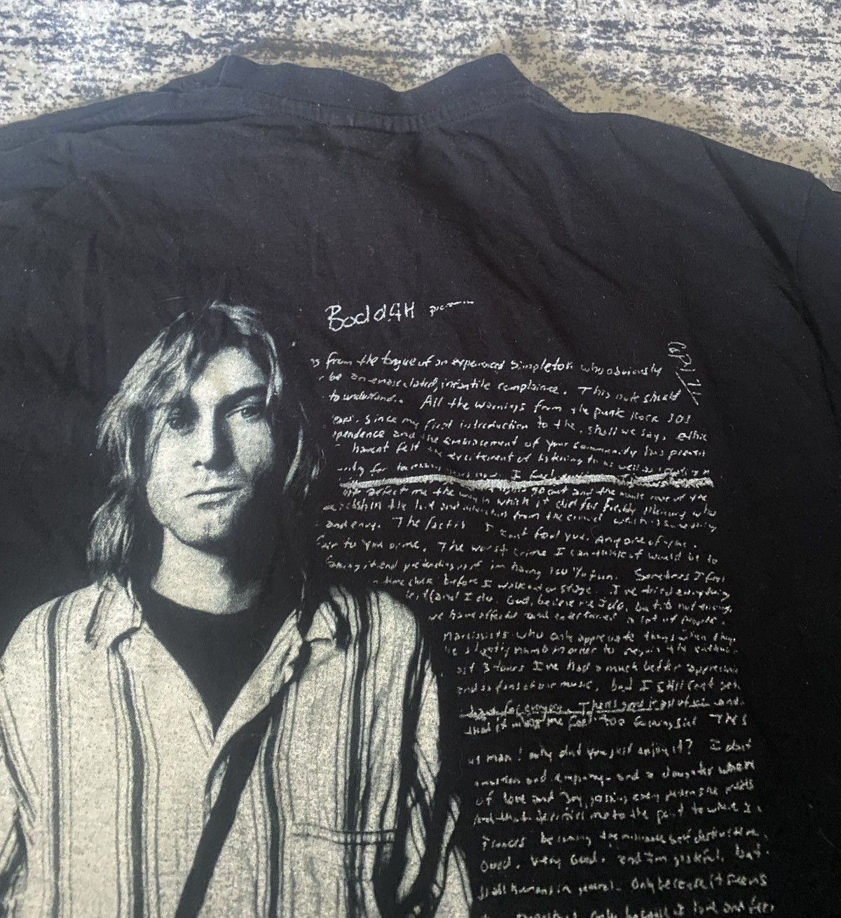 Band Tees Kurt cobain nirvana band love will tear us apart tee 00s Size US M / EU 48-50 / 2 - 7 Thumbnail
