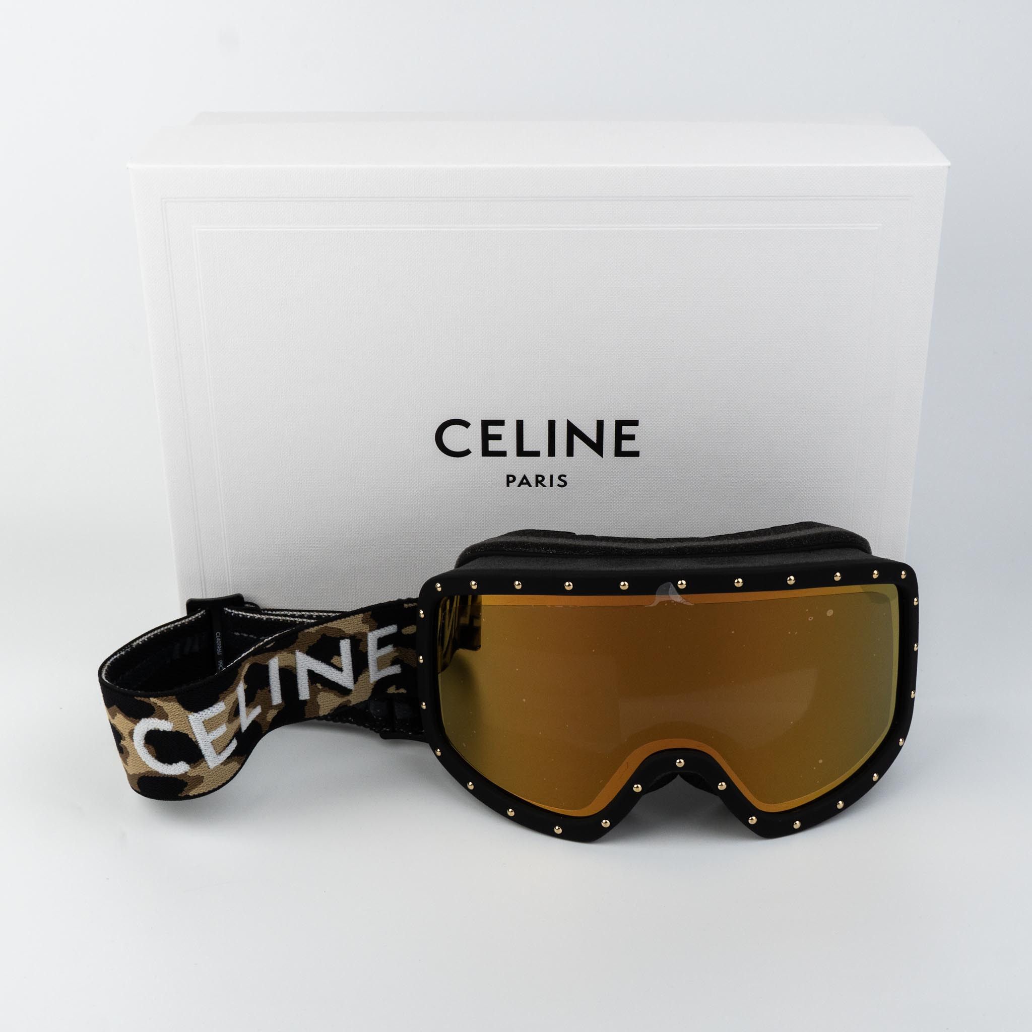 Celine Celine CL40196U SKI MASK Men 99C Animal NEW AUTHENTIC Size ONE SIZE - 2 Thumbnail