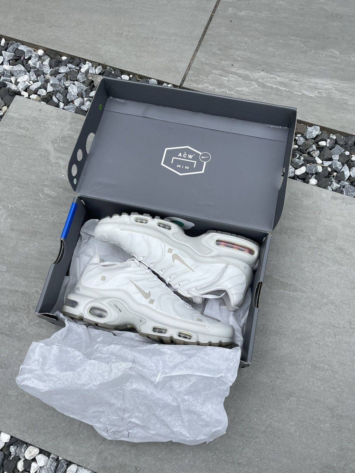 A-COLD-WALL* × Nike White X A-Cold-Wall* Air Max Plus Trainers Size US 8 / EU 41 - 4 Thumbnail