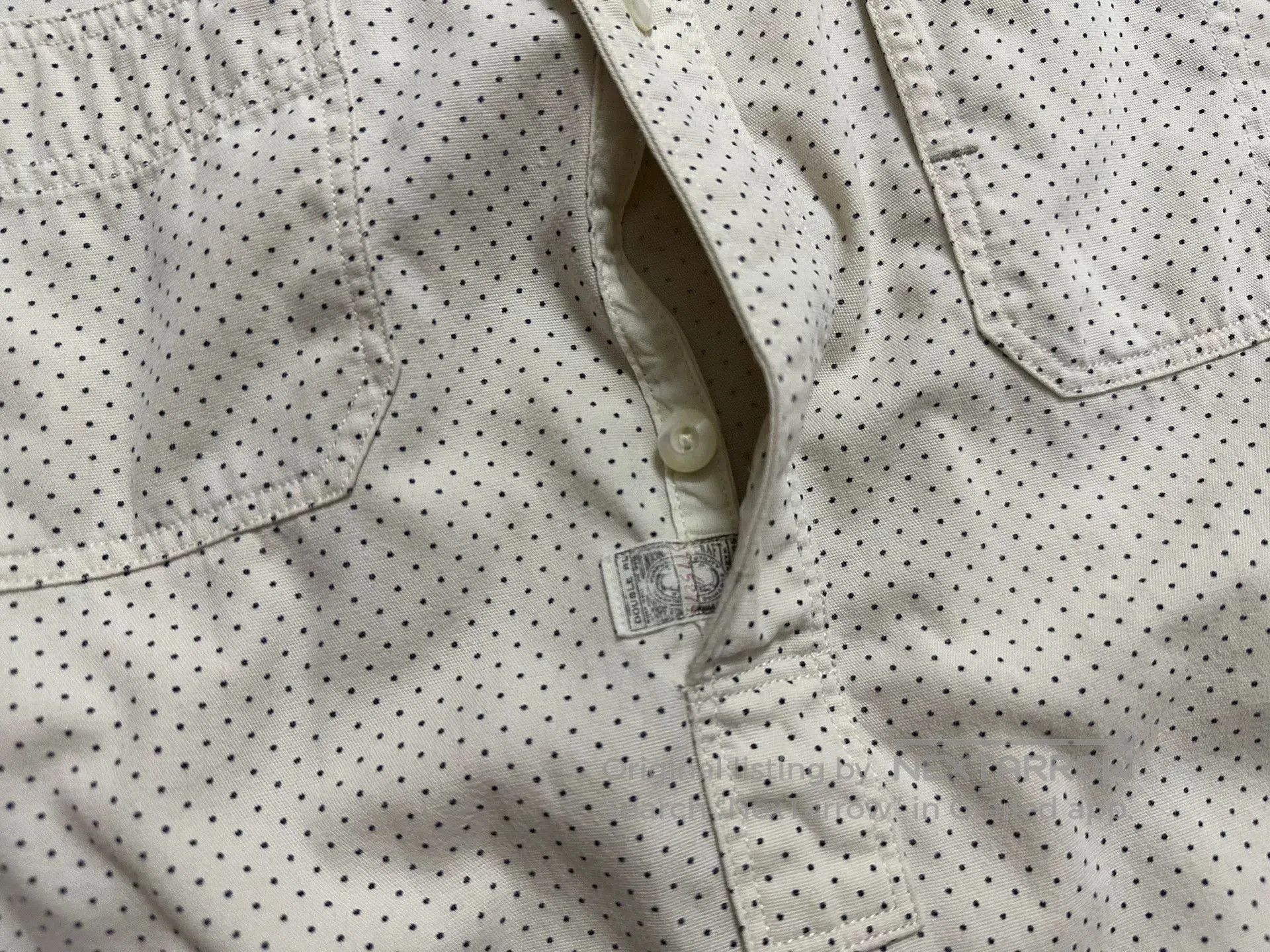 RRL Ralph Lauren RRL Double RL Polka Dot Pullover Work Shirt. Size US S / EU 44-46 / 1 - 5 Thumbnail