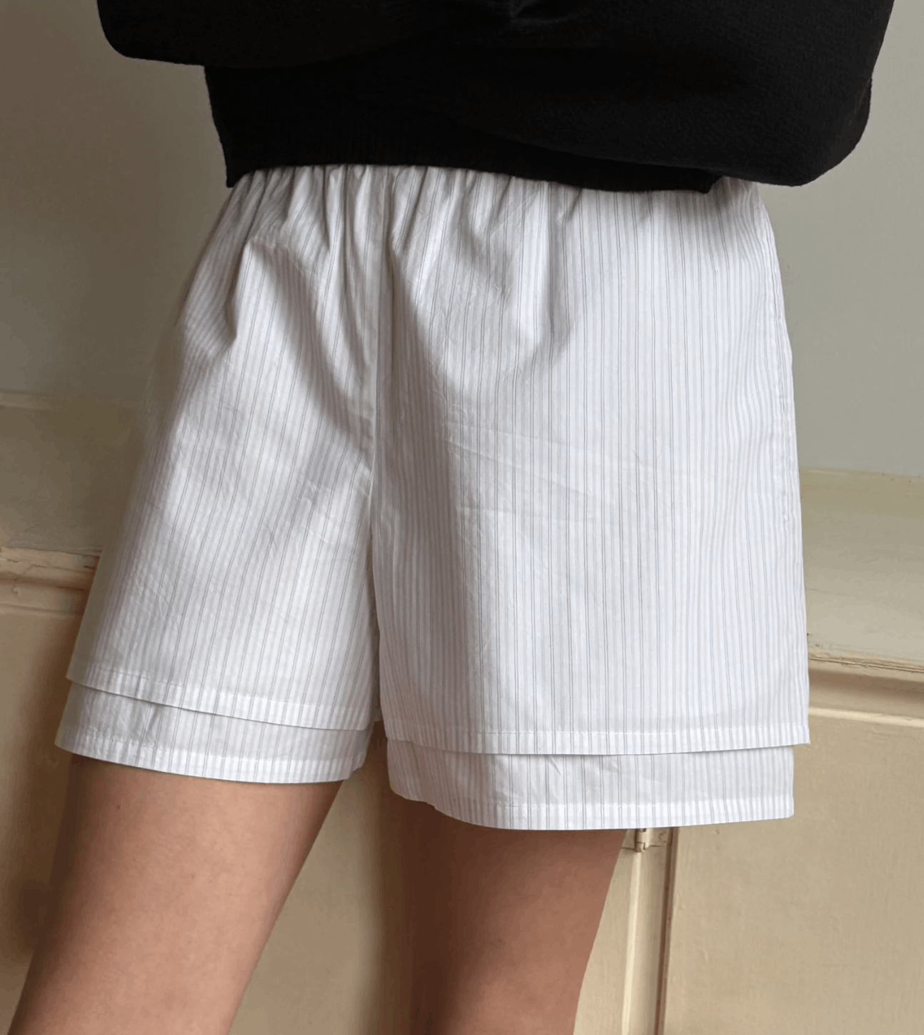 Deiji Studios Double Layer Shorts