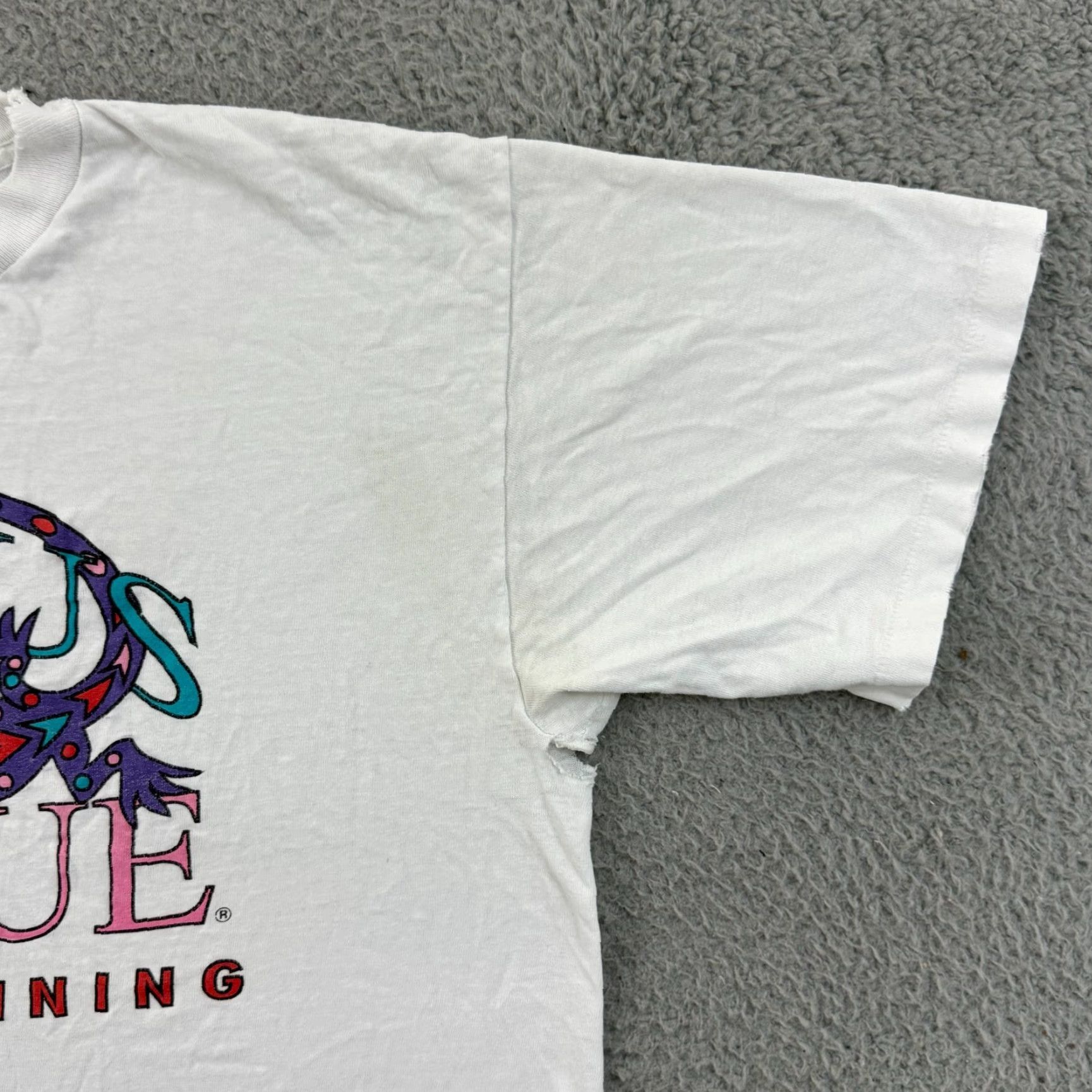Vintage VINTAGE Miller Cactus League Shirt Men Large MLB 90s Short Sleeve Crew Neck White Cotton Logo 90s Sports Mens Size US L / EU 52-54 / 3 - 7 Thumbnail