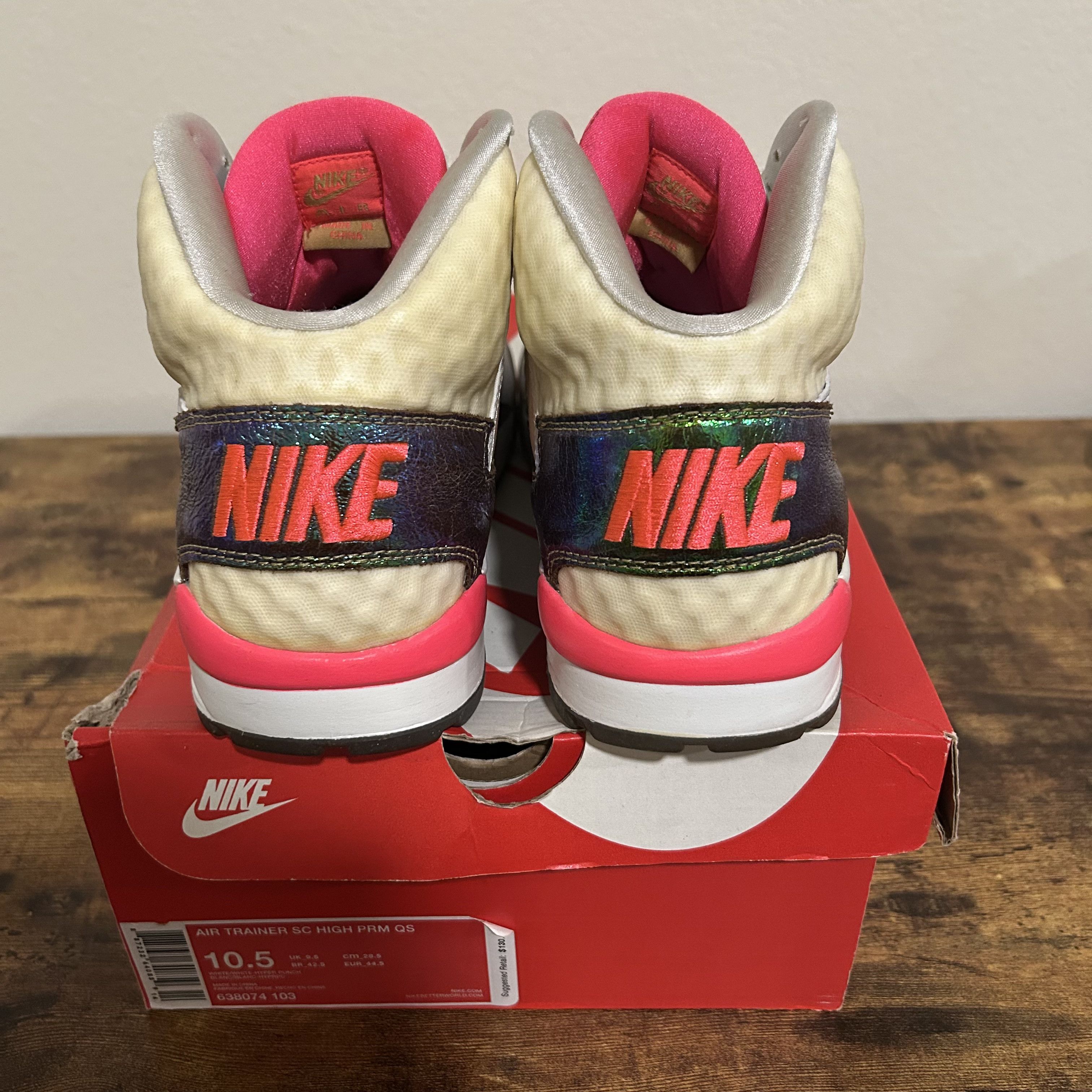 Nike 2013 Air Trainer SC Prm Hyper Punch Bo jackson Size US 10.5 / EU 43-44 - 3 Thumbnail