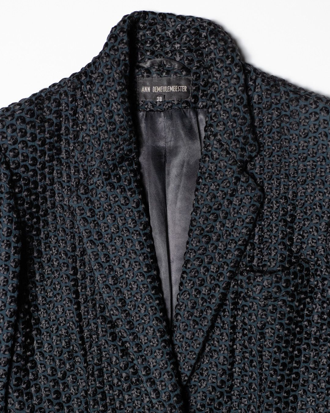 Ann Demeulemeester AW07 Jacquard coat Size US XS / EU 42 / 0 - 3 Thumbnail