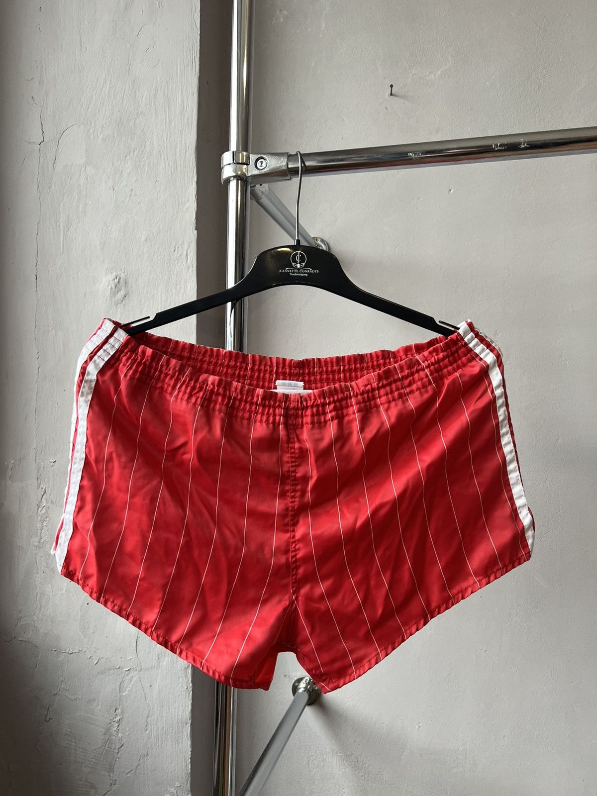 Adidas ADIDAS ARMY SPRINTER ICONIC SHORTS 80’S Racer RETRO NYLON Size US L / EU 52-54 / 3 - 2 Thumbnail
