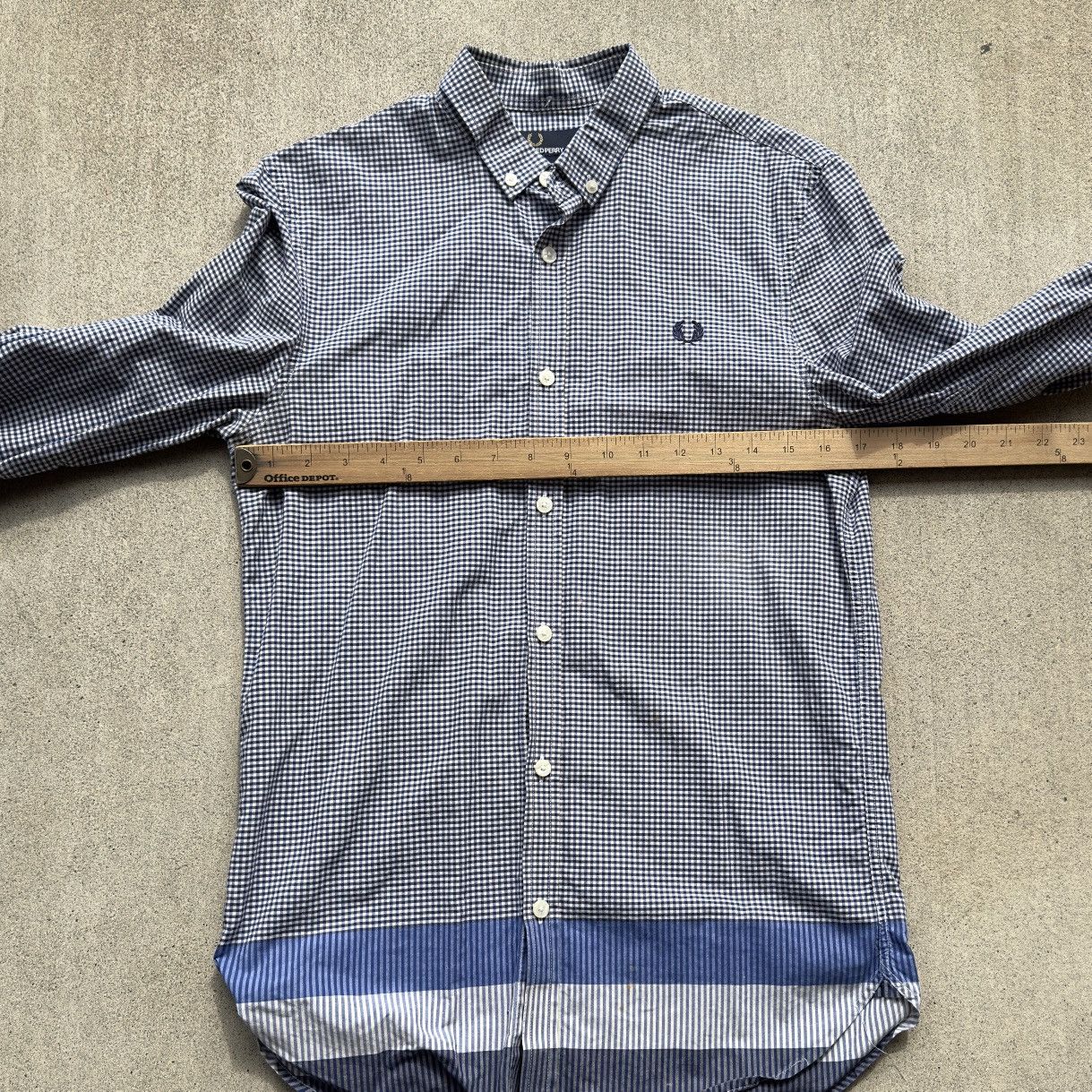 Fred Perry Fred Perry Button Up Oxford Shirt Check Stripe Men Small Size US S / EU 44-46 / 1 - 6 Thumbnail