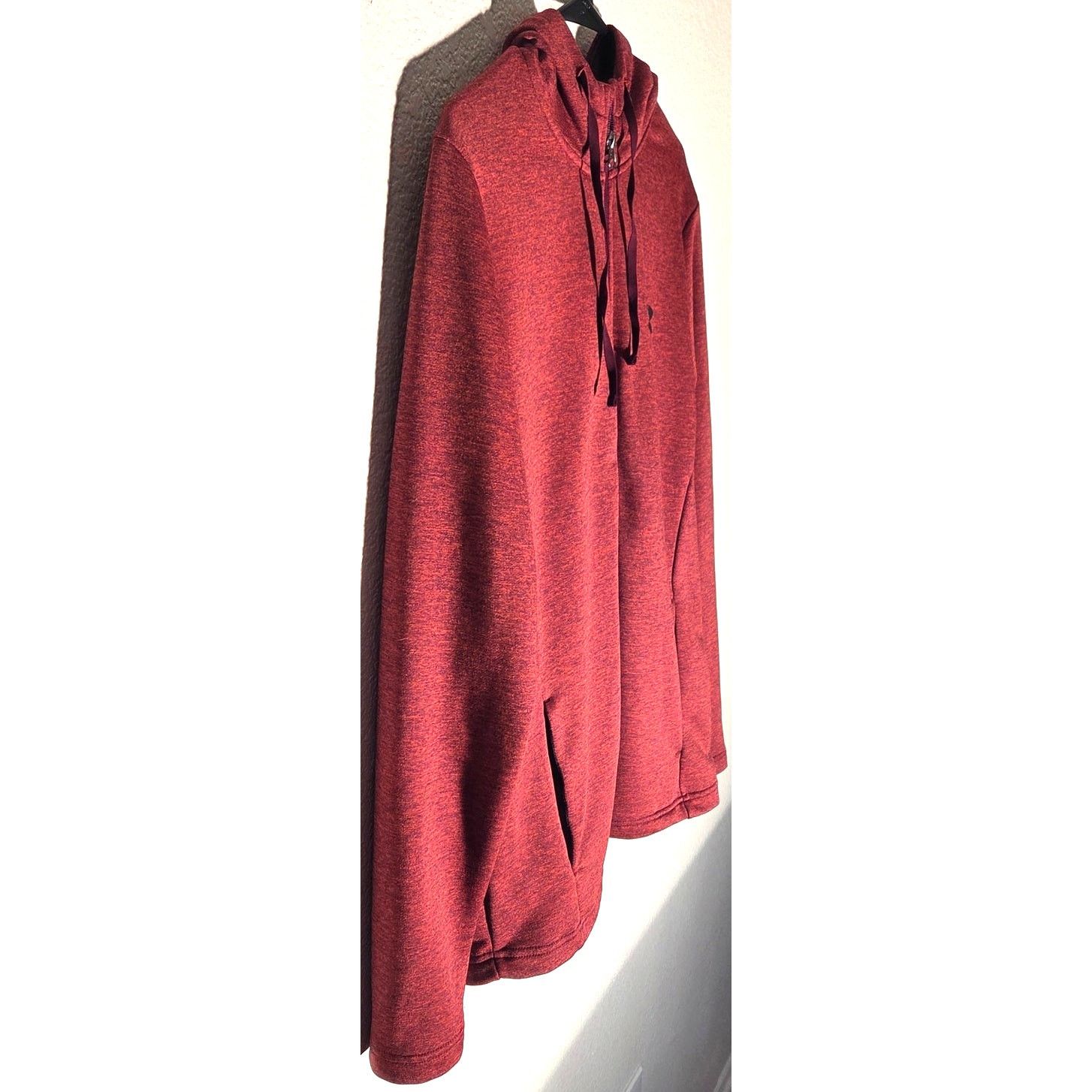 Under Armour Men's Under Armour Heather Red Hoodie - Size Large Size US L / EU 52-54 / 3 - 5 Thumbnail