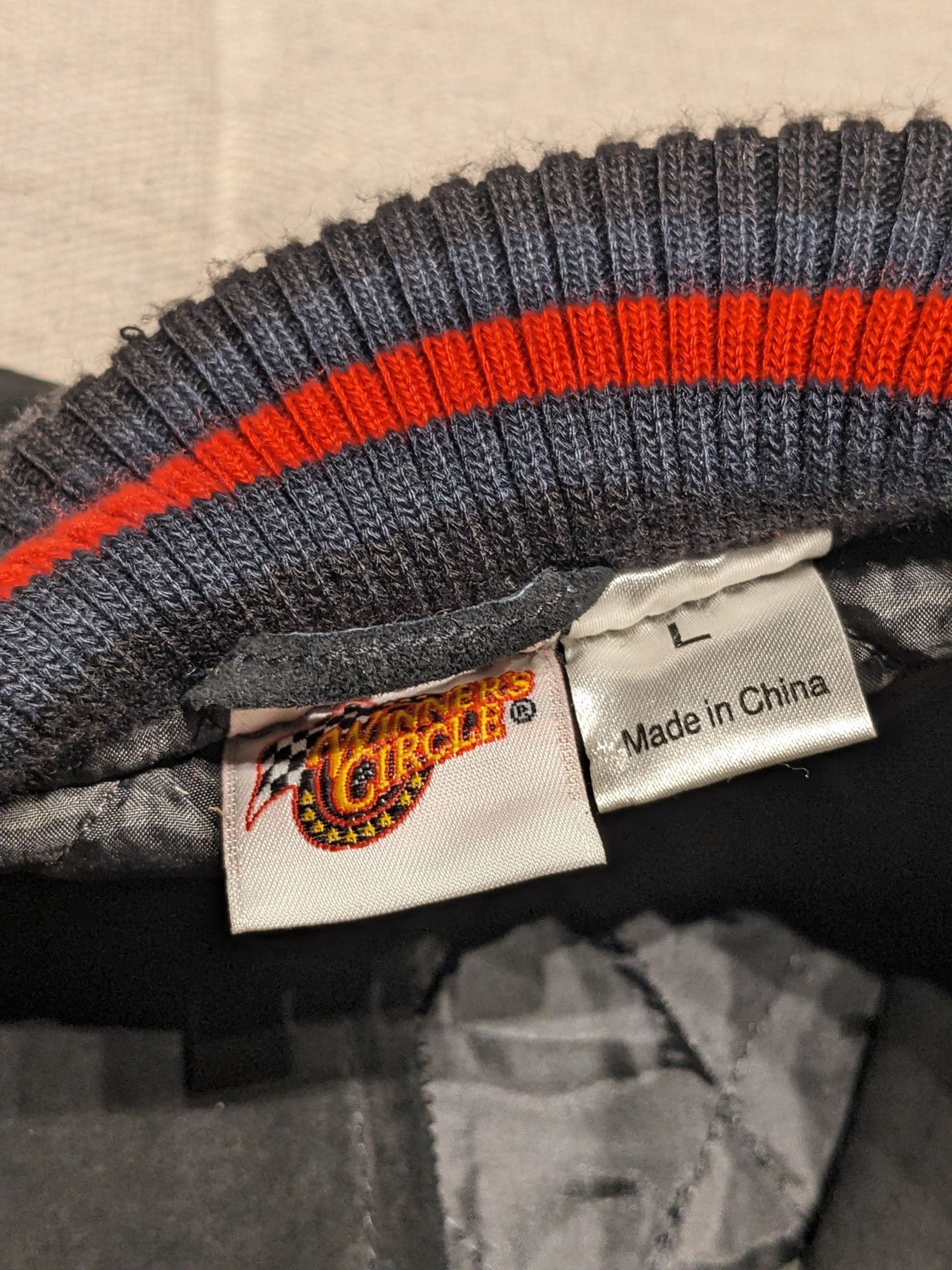 Winners Circle Suede Dupont Jeff Gordon Racing jacket mens L Size US L / EU 52-54 / 3 - 9 Thumbnail