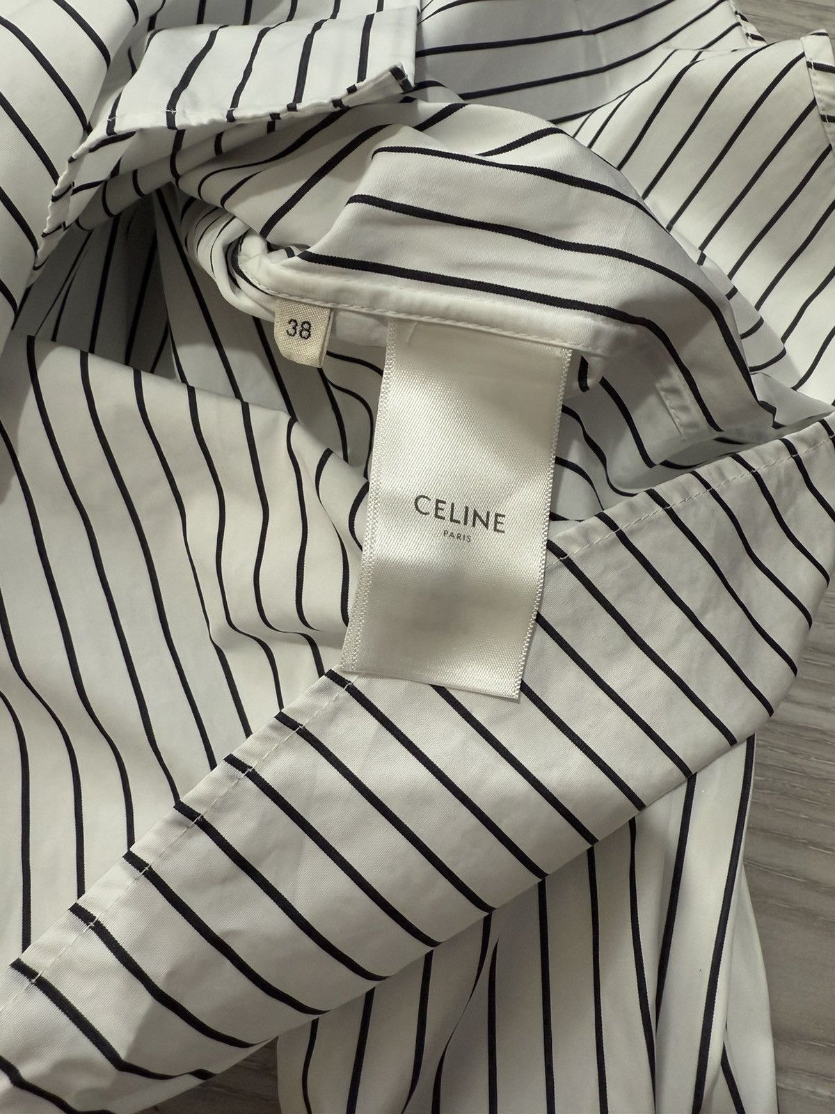 Celine × Hedi Slimane Celine bottondown Size XS / US 0-2 / IT 36-38 - 8 Thumbnail