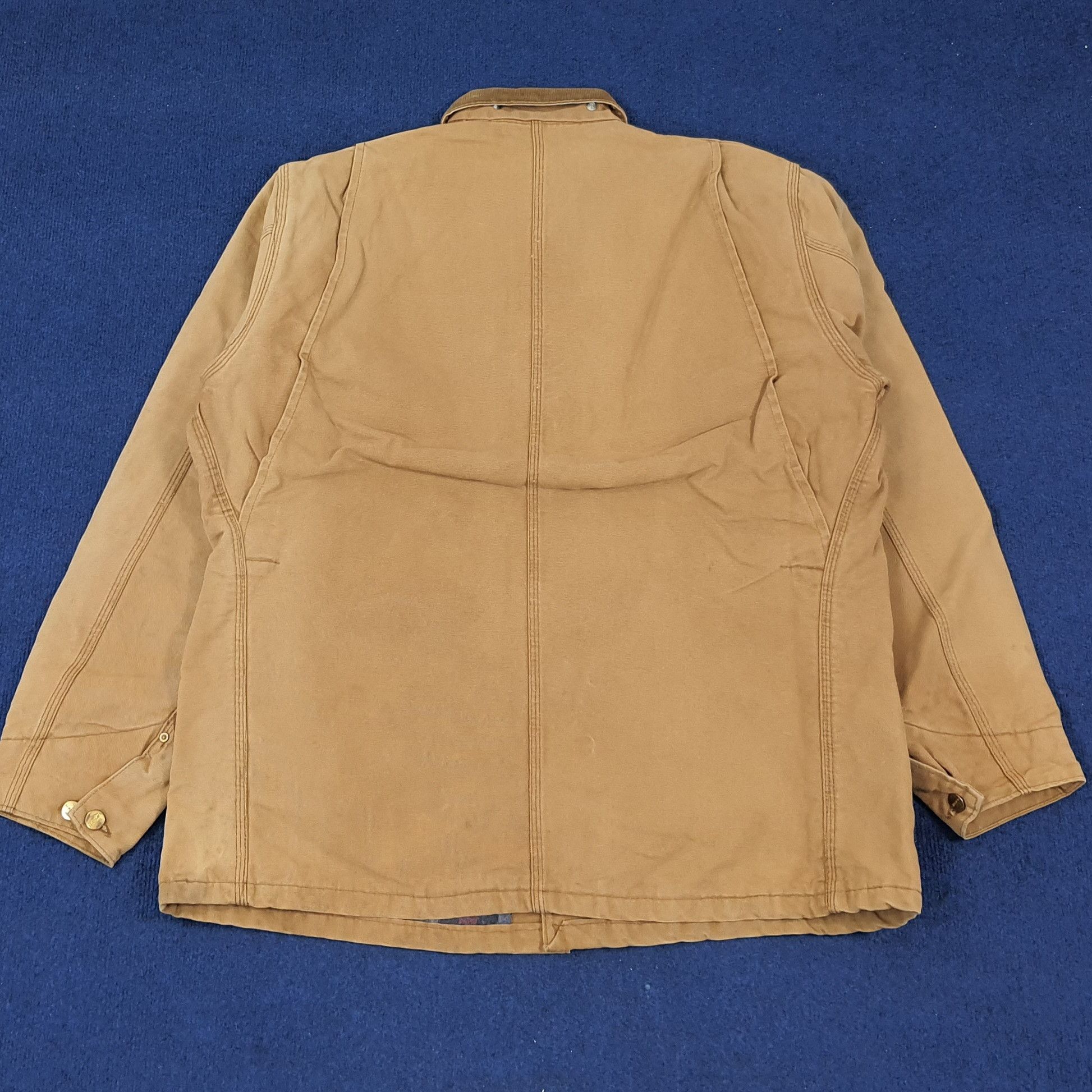 Carhartt × Vintage Vintage Carhartt Detroit Workwear Heavy Jacket Size US XXL / EU 58 / 5 - 3 Thumbnail