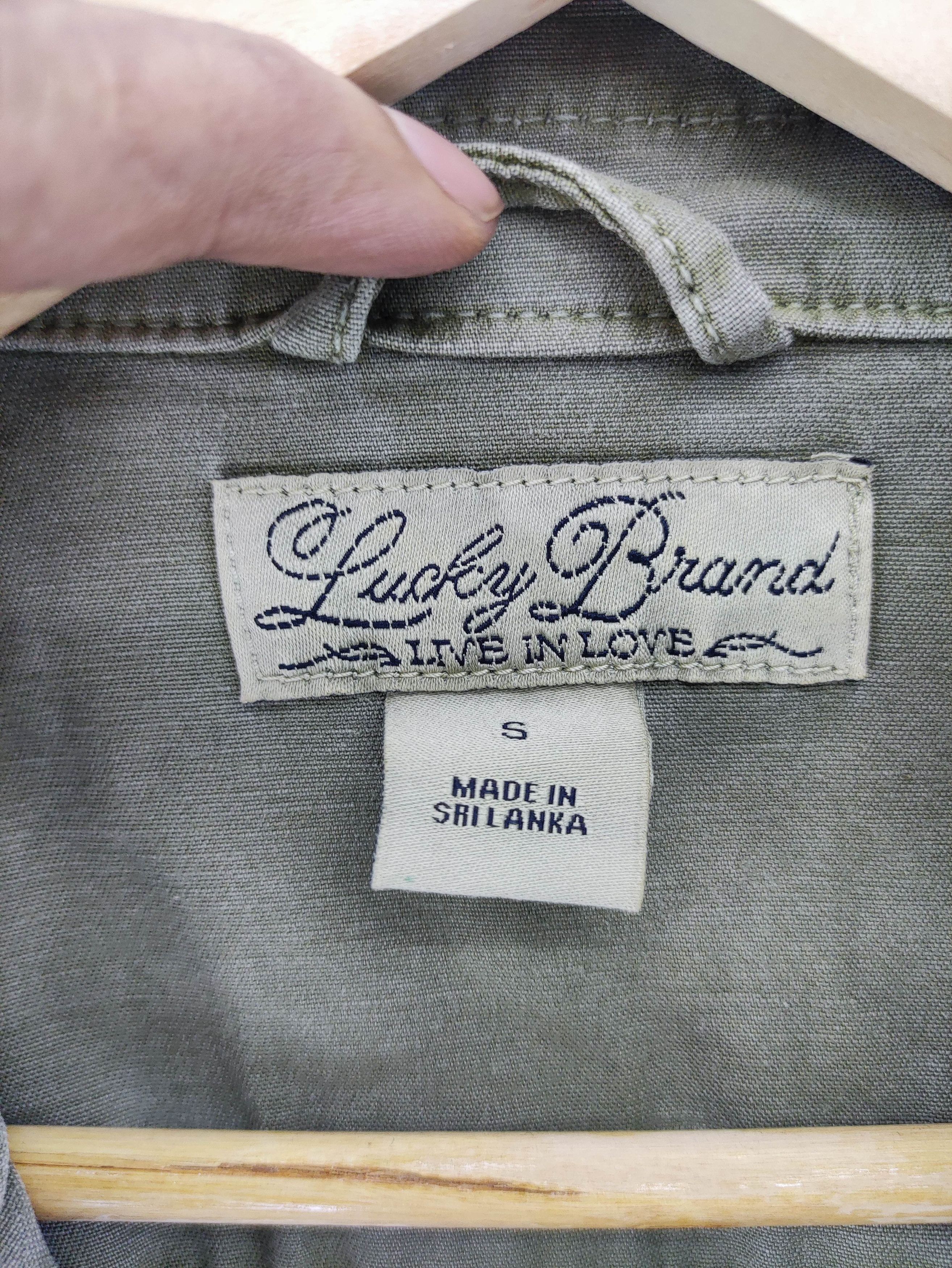 Japanese Brand Vintage Lucky Brand Utility Zipper Jacket Size XXS / US 00 / IT 34 - 2 Thumbnail