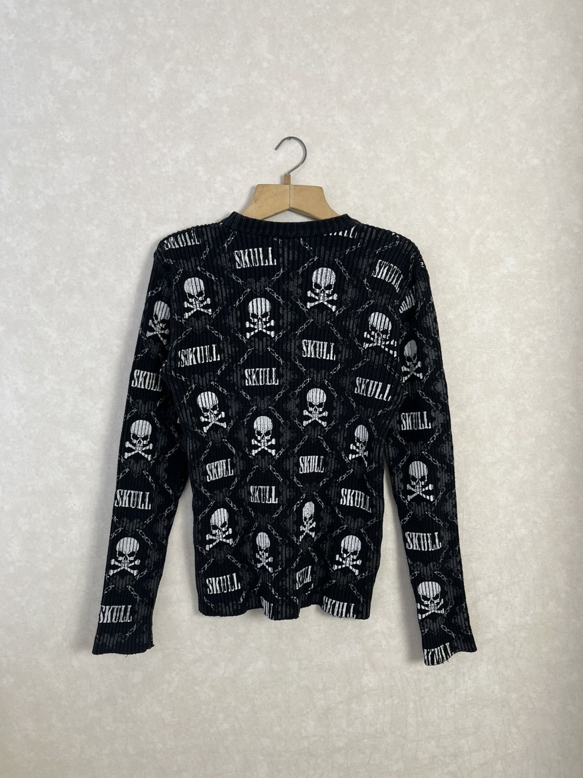 Hysteric Glamour × Undercover Japan Diesel Style Knit Rib Printed Sweater Y2K Size US L / EU 52-54 / 3 - 11 Thumbnail