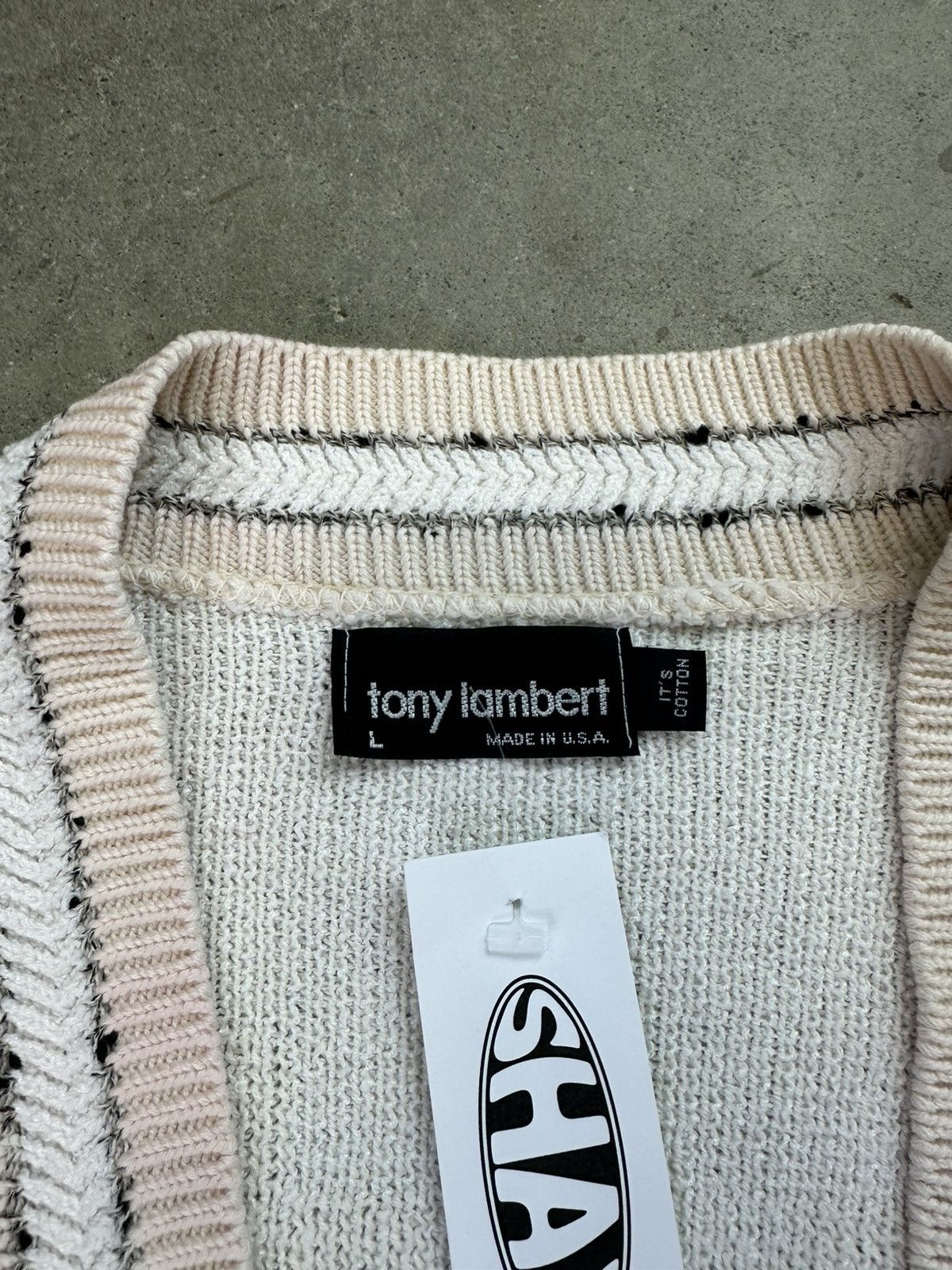 Vintage vintage tony lambert knit cardigan sweater large Size US L / EU 52-54 / 3 - 3 Thumbnail