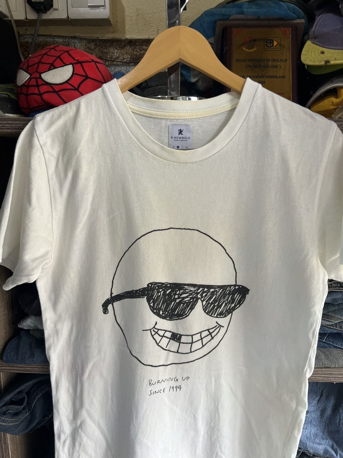 R.Newbold 🔥R. Newbold Burning Up Since 94 Tee Size US S / EU 44-46 / 1 - 3 Thumbnail