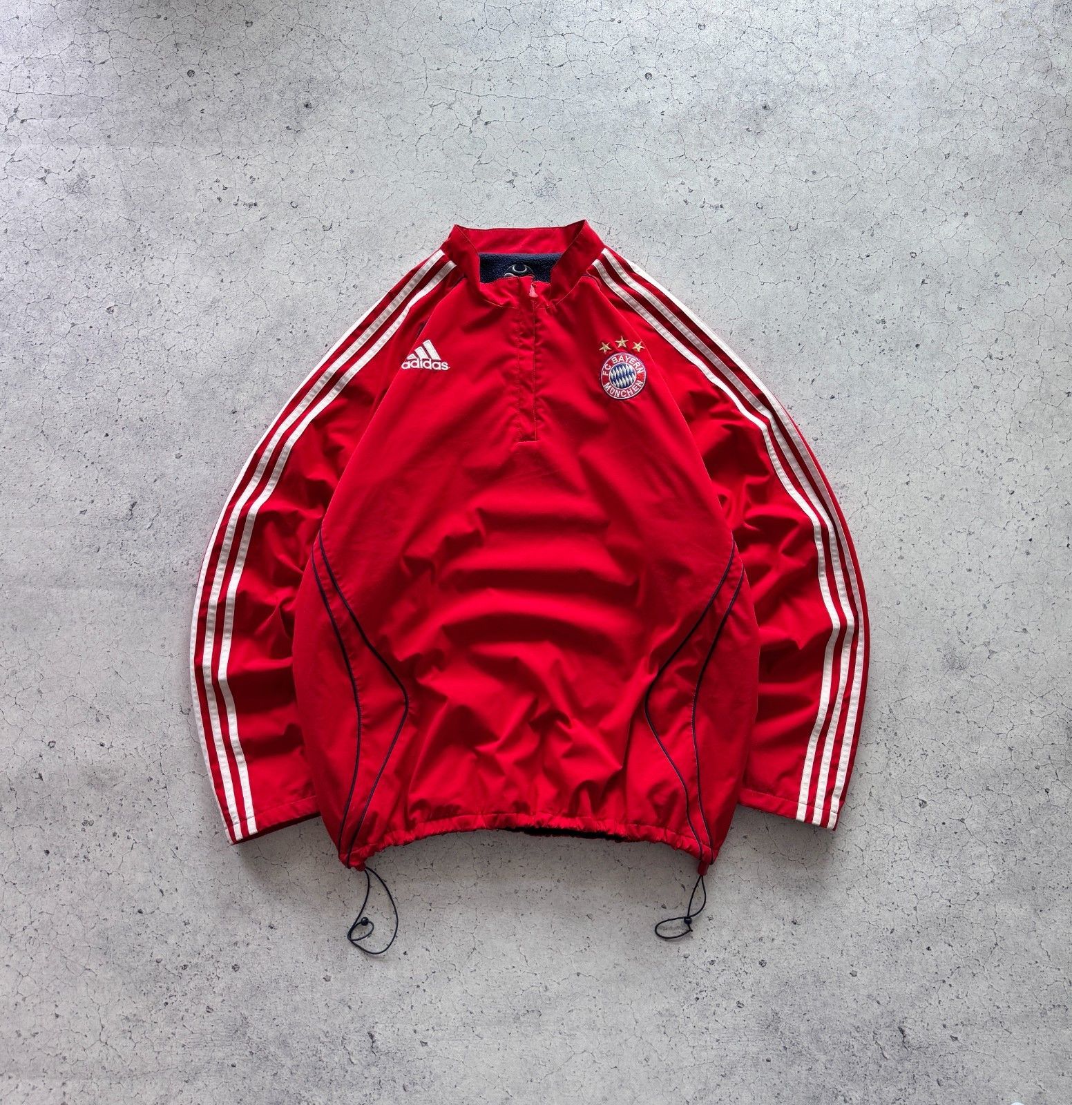 Adidas Vintage Adidas Fc Bayern Munchen Reversible Jacket Soccer Size US L / EU 52-54 / 3 - 2 Thumbnail