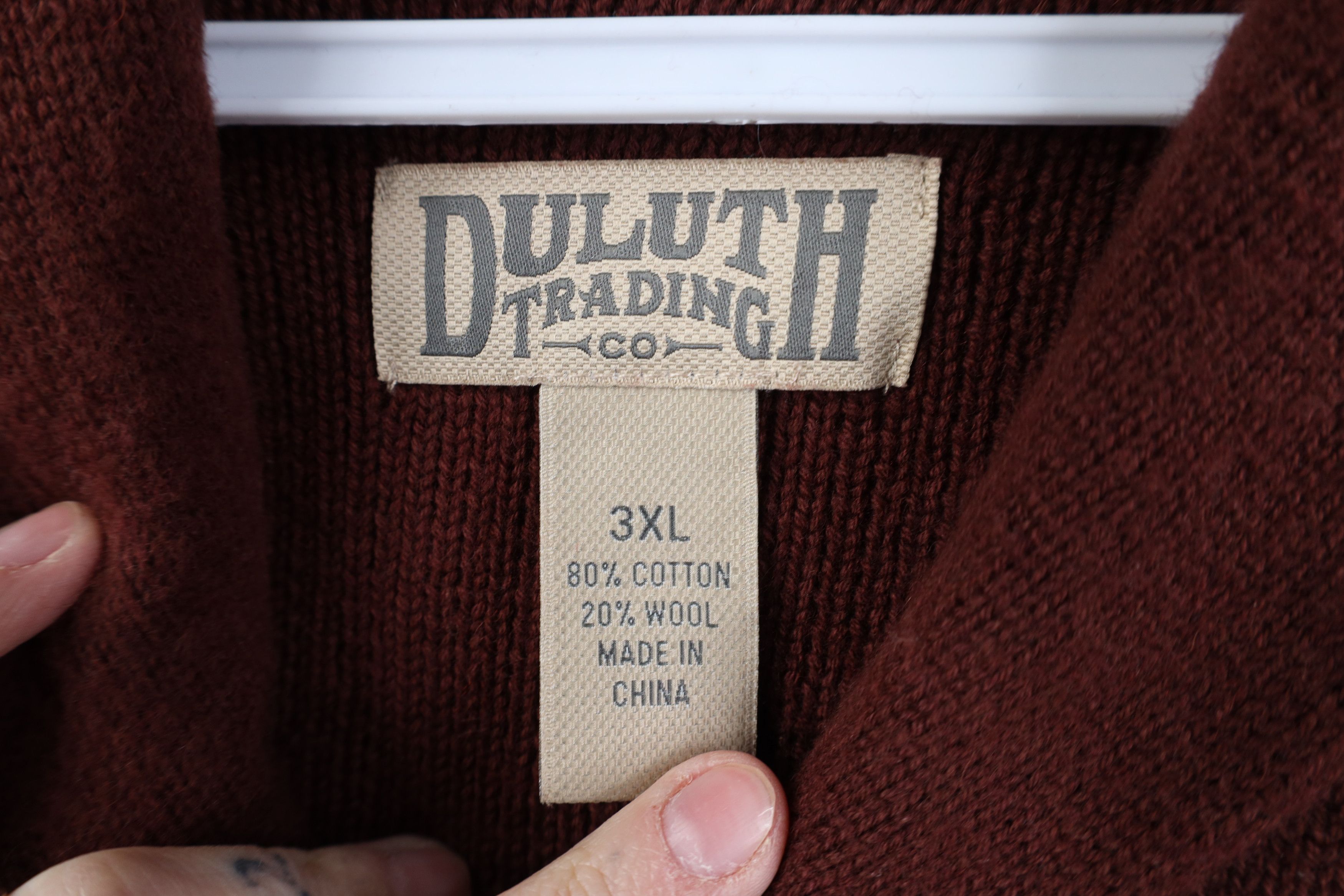 Duluth Trading Company New Duluth Trading Co Heavy High Neck Infantry Sweater Red Size US XXL / EU 58 / 5 - 5 Thumbnail