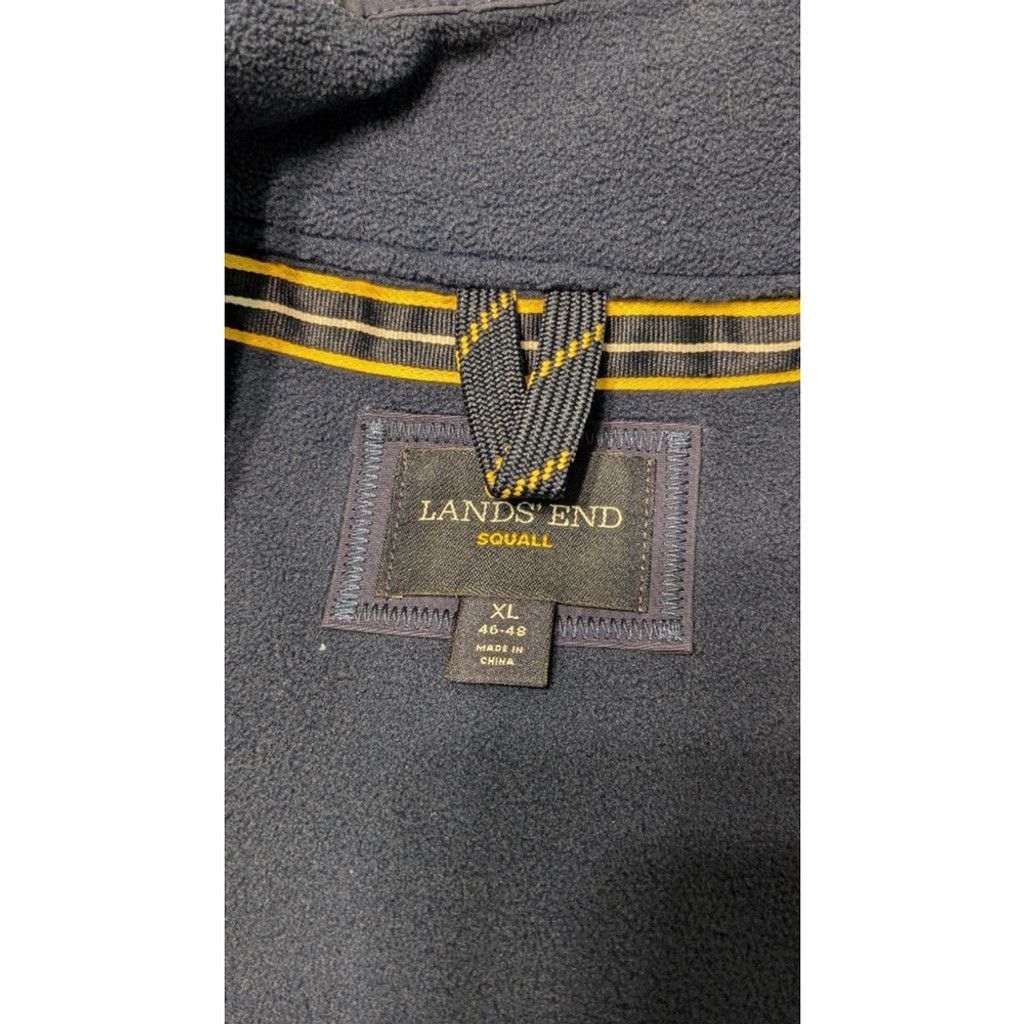 Lands' End Men's Lands' End Jacket XL Navy Size US XL / EU 56 / 4 - 6 Thumbnail