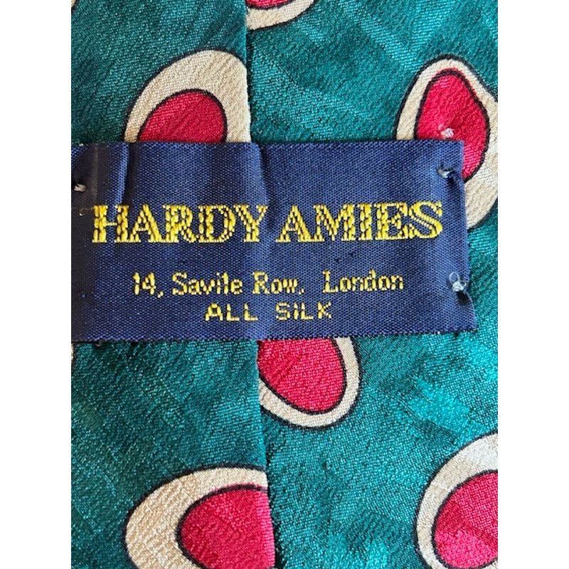 Hardy Amies Vintage Hardy Amies All Silk Ties Set of 3 1990s Patterns Size ONE SIZE - 4 Thumbnail