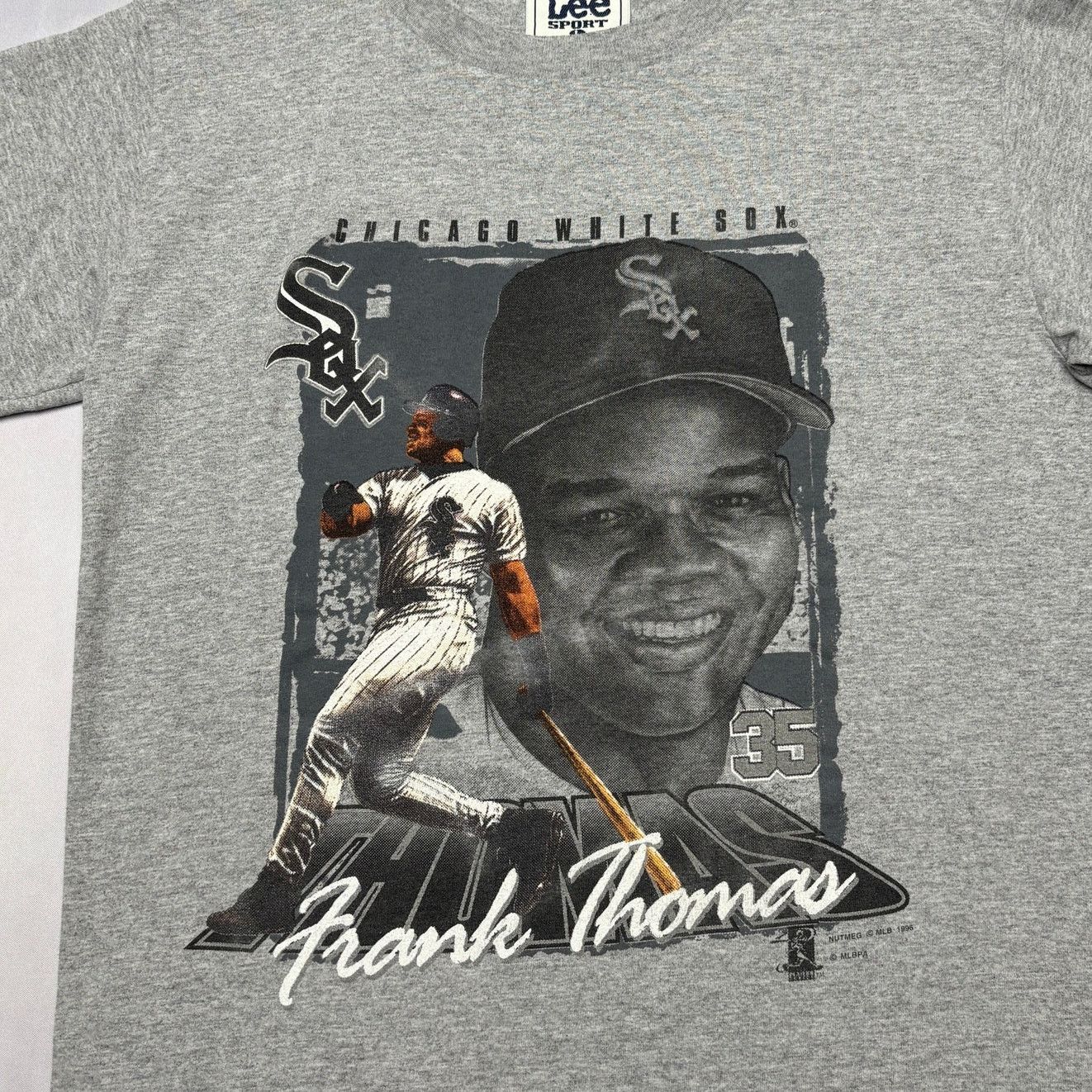Vintage Vintage Frank Thomas Chicago White Sox Tee Shirt Size L Size US L / EU 52-54 / 3 - 2 Thumbnail