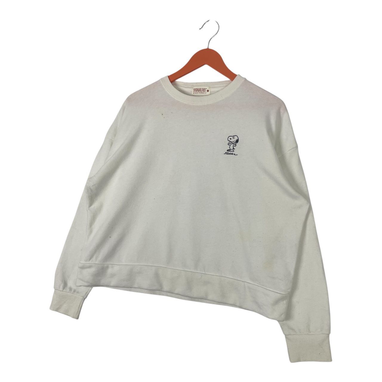 Peanuts Vintage Peanuts Snoopy Backhit Printed Pullover Sweatshirt Size S / US 4 / IT 40 - 3 Thumbnail