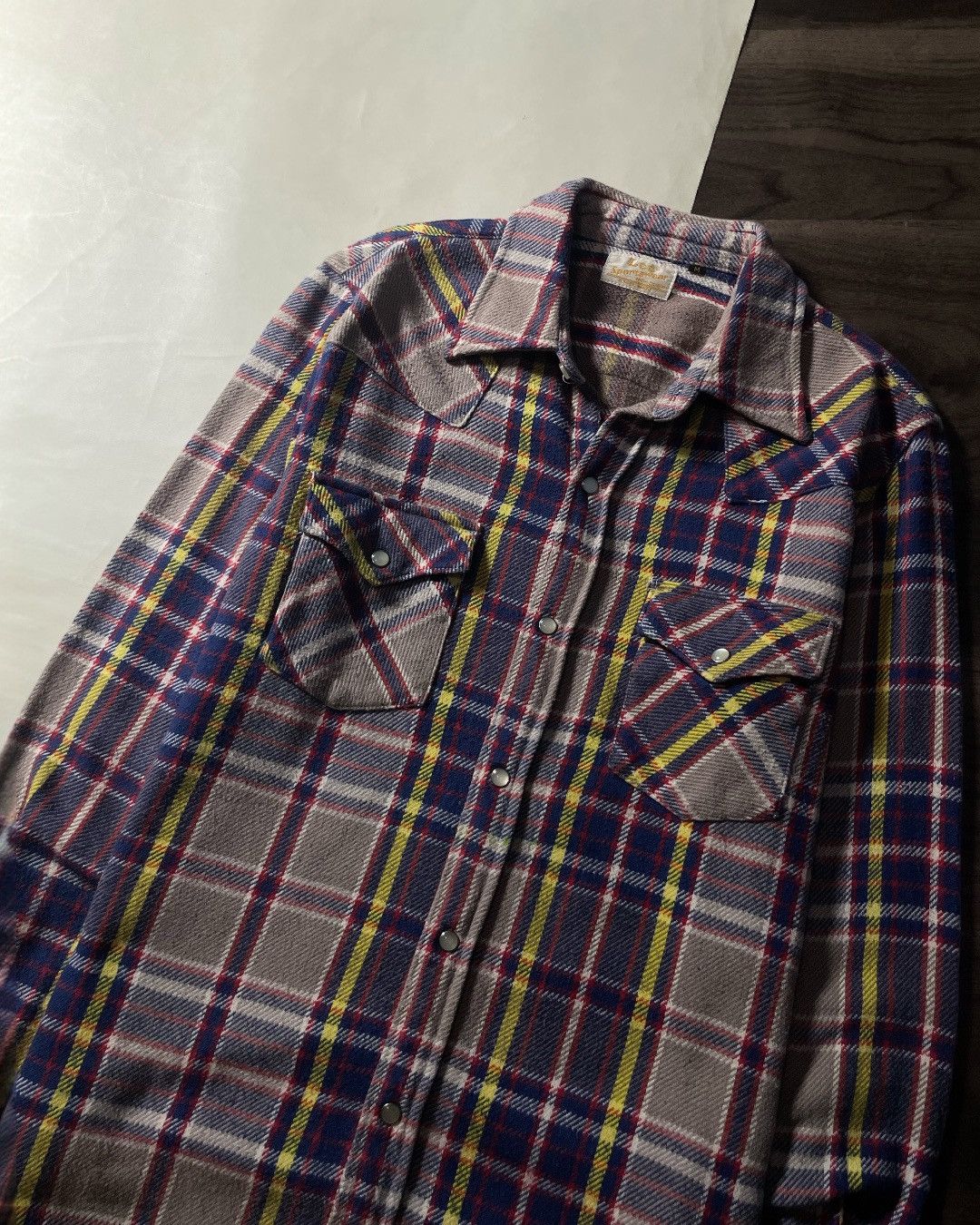 Lee Heavy Flannel Shirt Western Double Pocket LEE Size M Size US M / EU 48-50 / 2 - 3 Thumbnail
