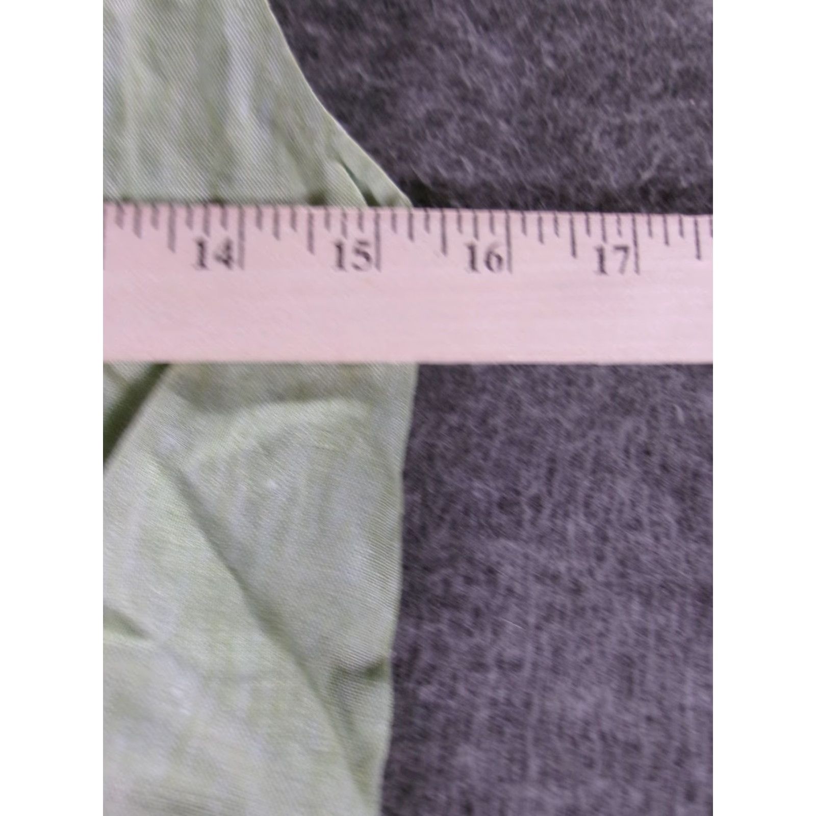 Vintage Margaret OLeary Dress Women Small Green Linen Fringe Lagenlook Boho Resort Day Size S / US 4 / IT 40 - 4 Thumbnail
