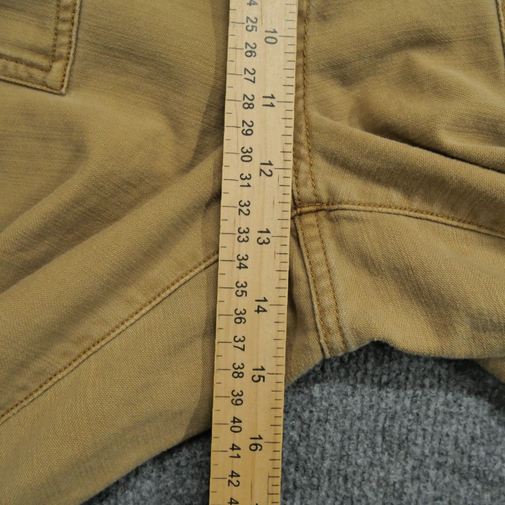 Madewell Madewell Pants Womens 32 Tan Brown Military Cropped 38x25 Pants Cropped Casual Classic Regular Brown Madewell Womens 32 25 in Inseam 25 Size 24" / US 00 / IT 34 - 7 Thumbnail