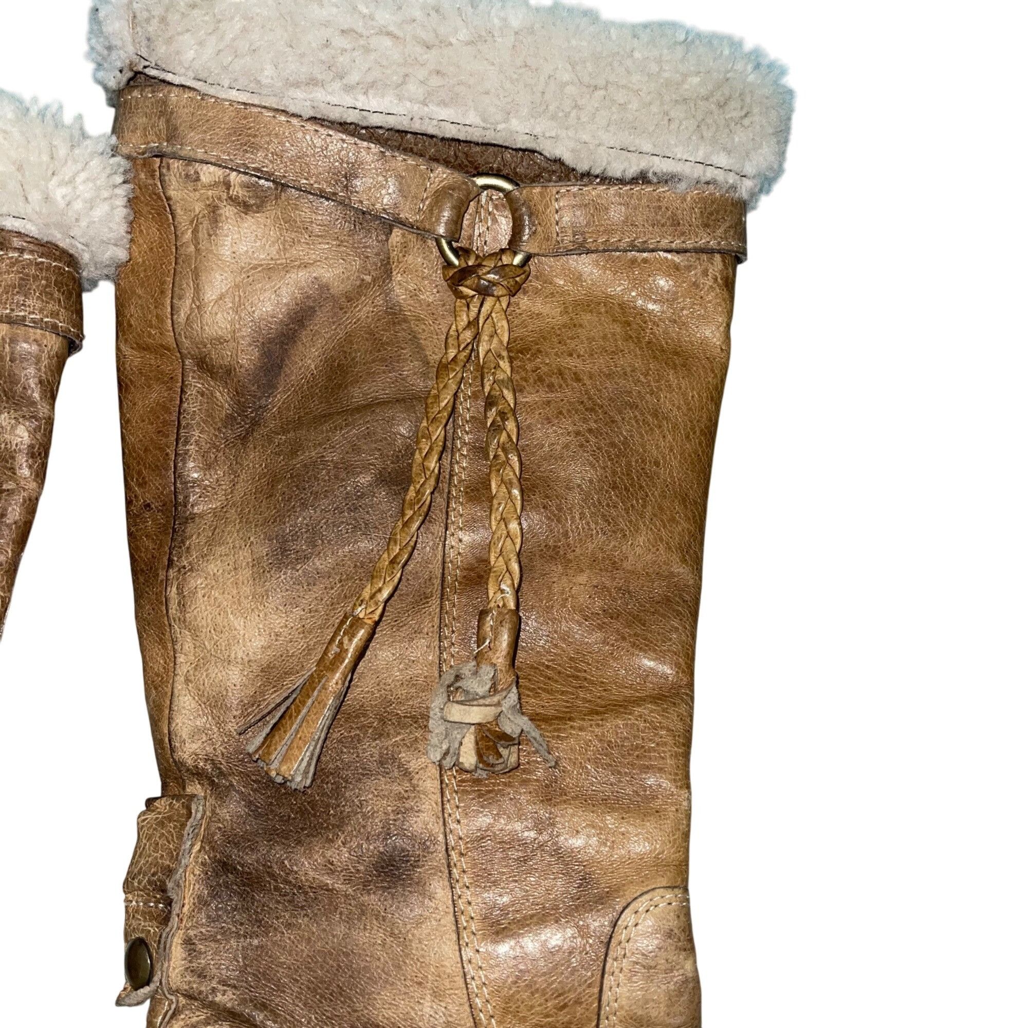 Other Manas Design Womens Boots Size 38 Distressed Size US 8 / IT 38 - 7 Thumbnail
