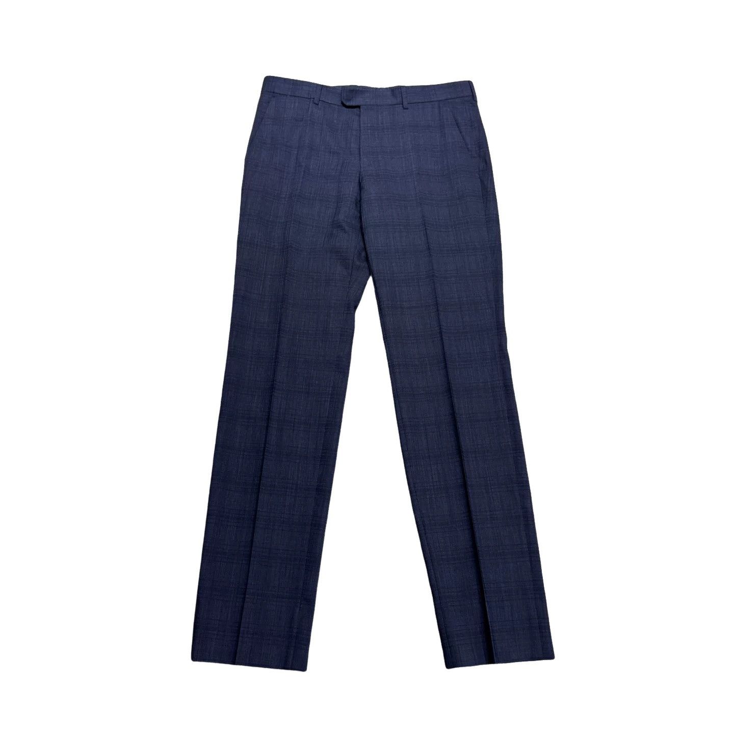 Z Zegna Zegna Plaid Wool Formal Trousers Size 32 Size 38R - 1 Thumbnail