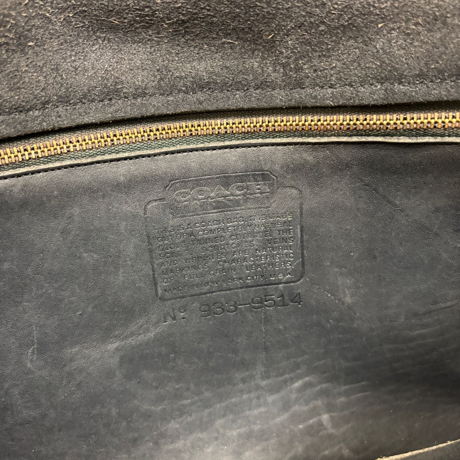 Coach × Vintage VTG Coach 933-9514 Penny Pocket Clasp Front Crossbody Bag Size ONE SIZE - 9 Thumbnail