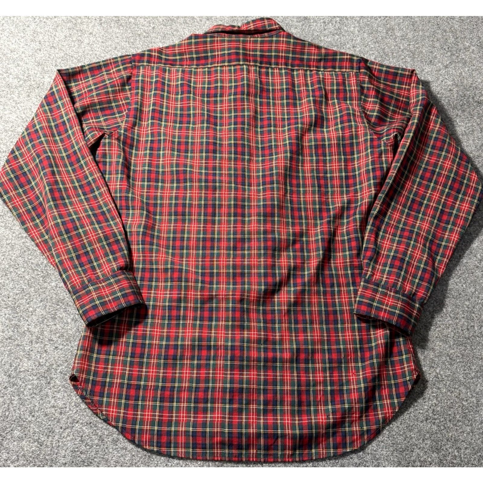 Pendleton Pendleton Button-Up Shirt M Men Red Wool Plaid Vintage No Size US M / EU 48-50 / 2 - 2 Thumbnail