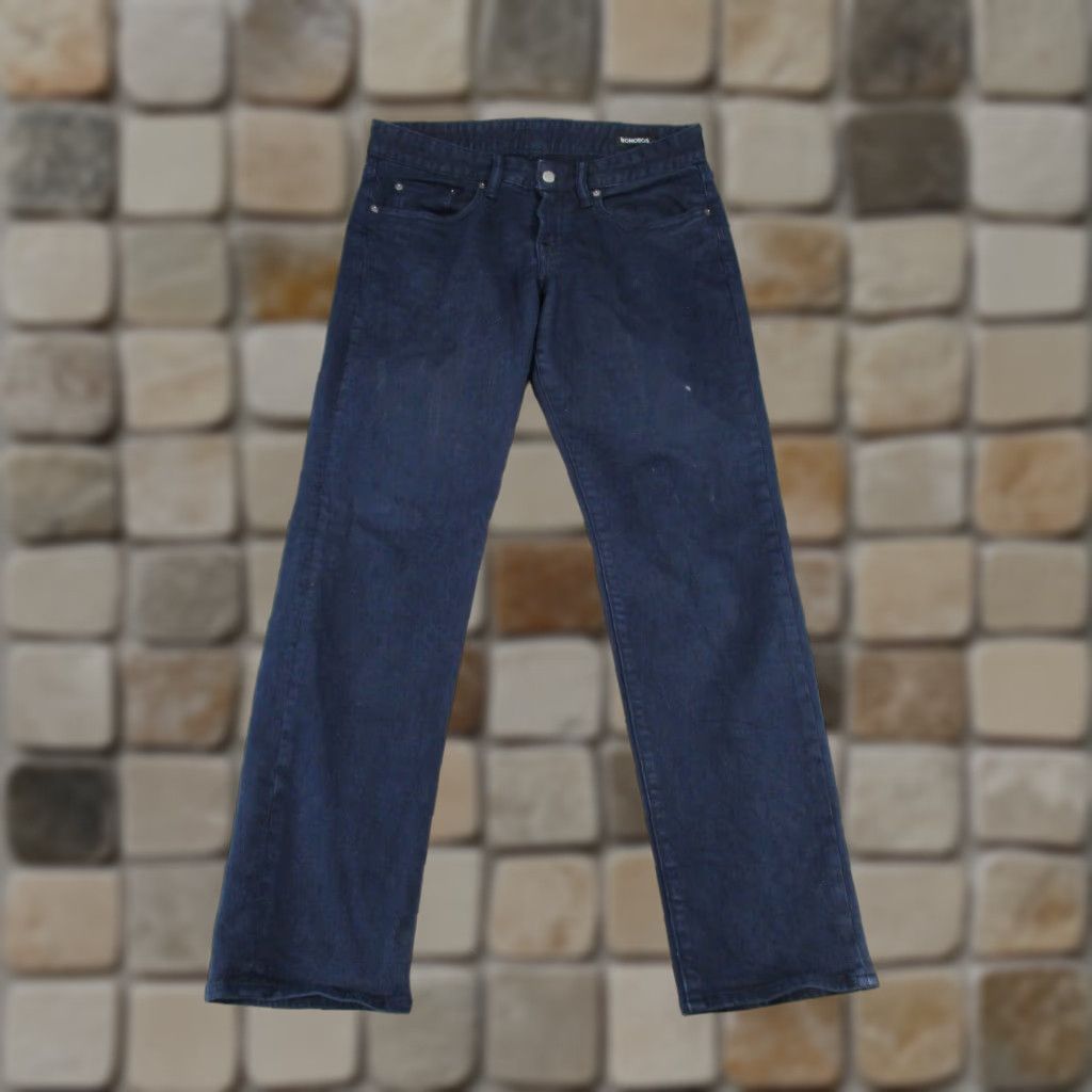 Bonobos BONOBOS Jeans Mens Slim Fit Denim 31X29 Dark Blue Tapered Size US 31 - 1 Thumbnail