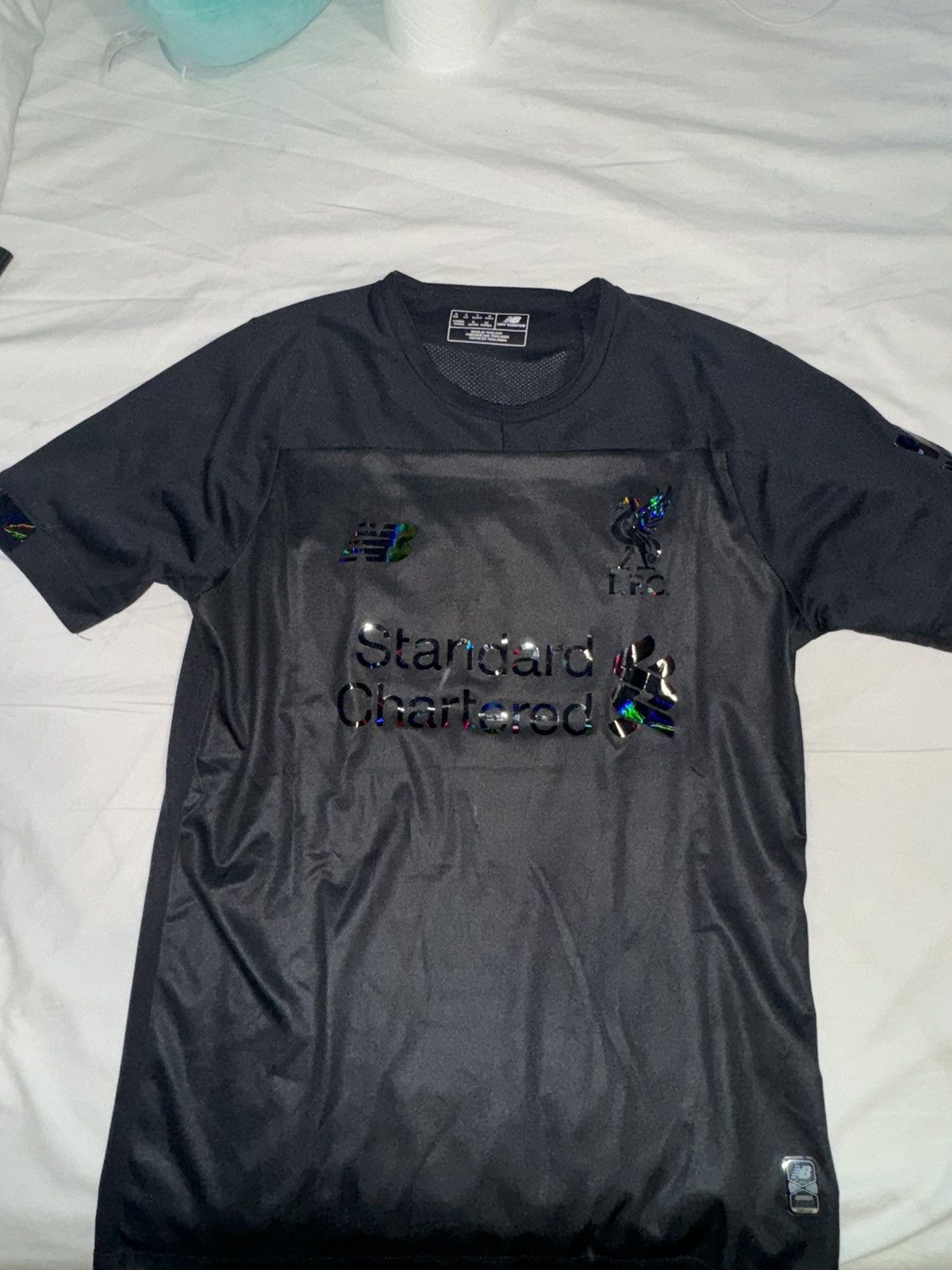 New Balance Rare Liverpool 2018 blackout limited edition jersey Size US S / EU 44-46 / 1 - 2 Thumbnail