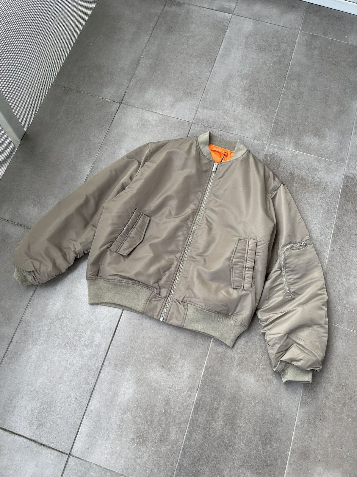Holzweiler !DS! FW22 Holzweiler Khaki Reversible Reb Bomber Jacket Size XL / US 12-14 / IT 48-50 - 10 Thumbnail