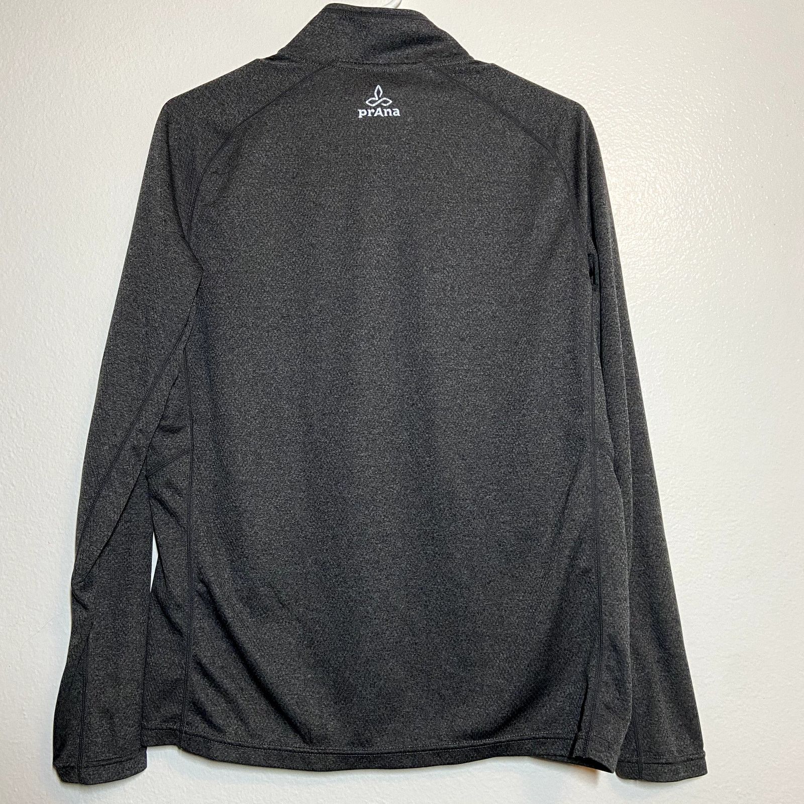 PrAna Breathe Half Zip outlet Top Long Sleeve Pullover Heather Gray Small