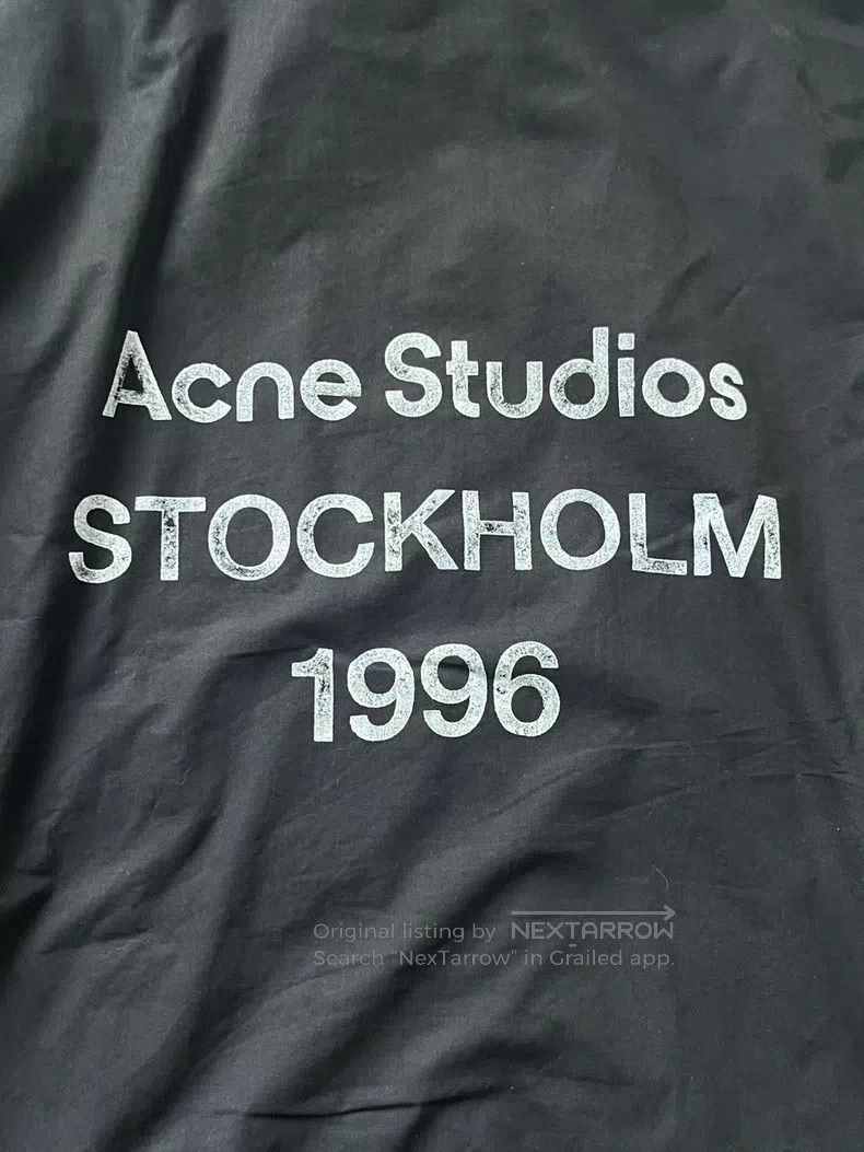Acne Studios Acne Studios 1996 Series Logo Zipper Back Letter and Numbe Size US M / EU 48-50 / 2 - 3 Thumbnail