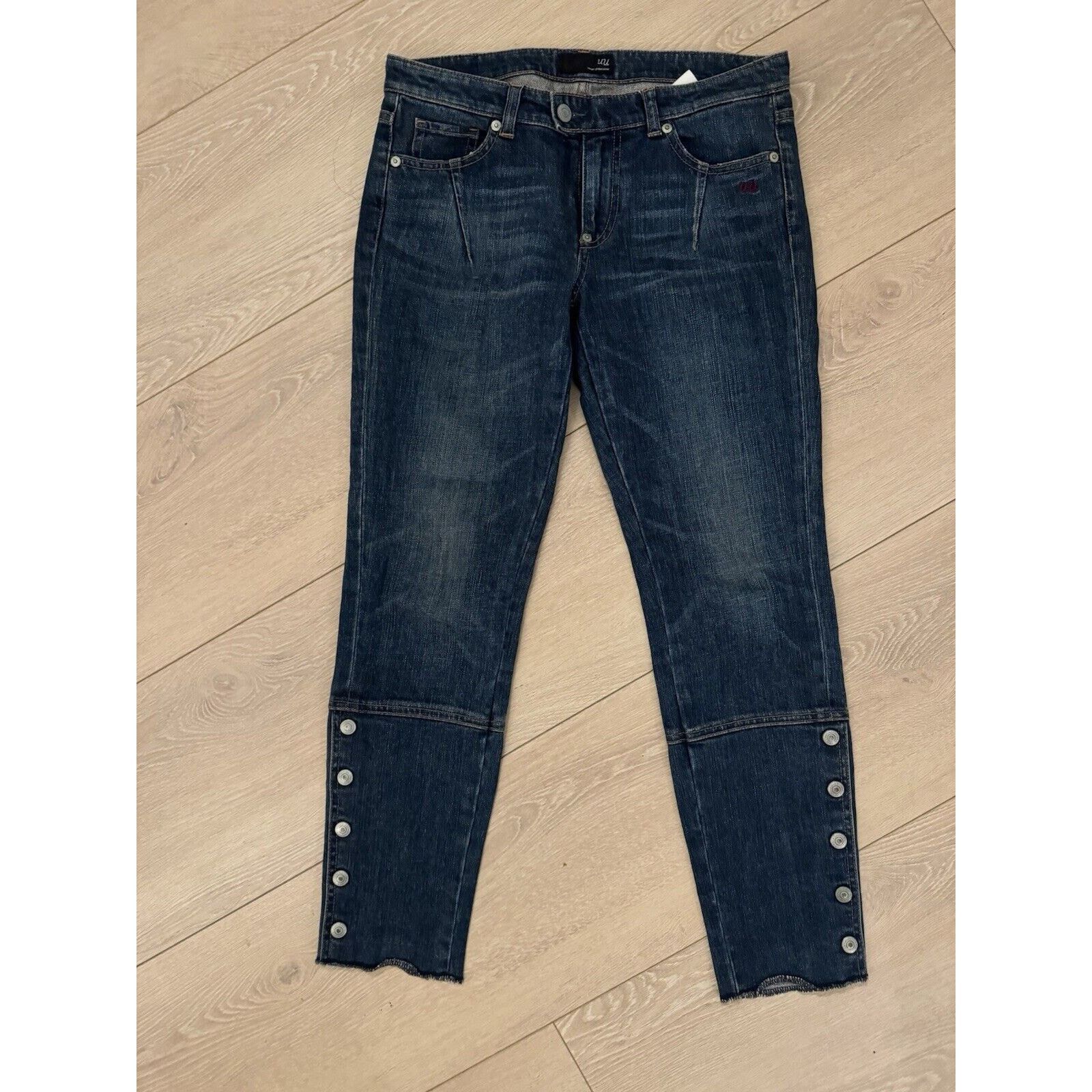 Undercover UNDERCOVER but beautiful fringe denim in Indigo Size M